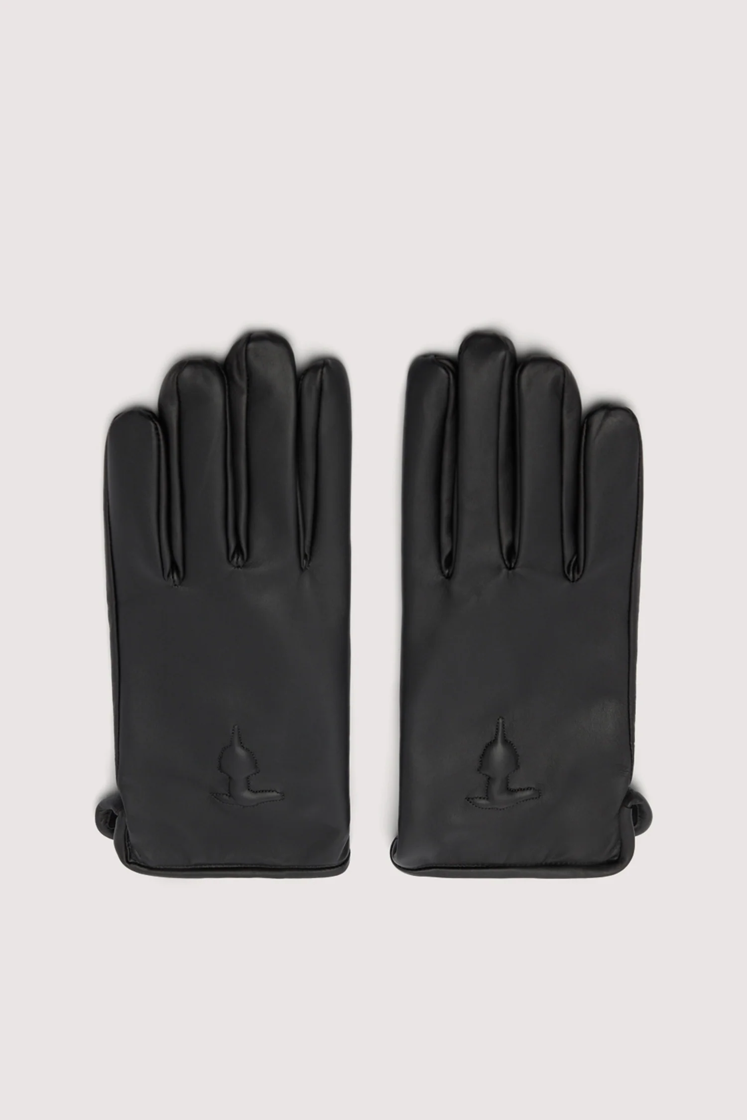 Nappa gloves with embossed greyhound - Image 4