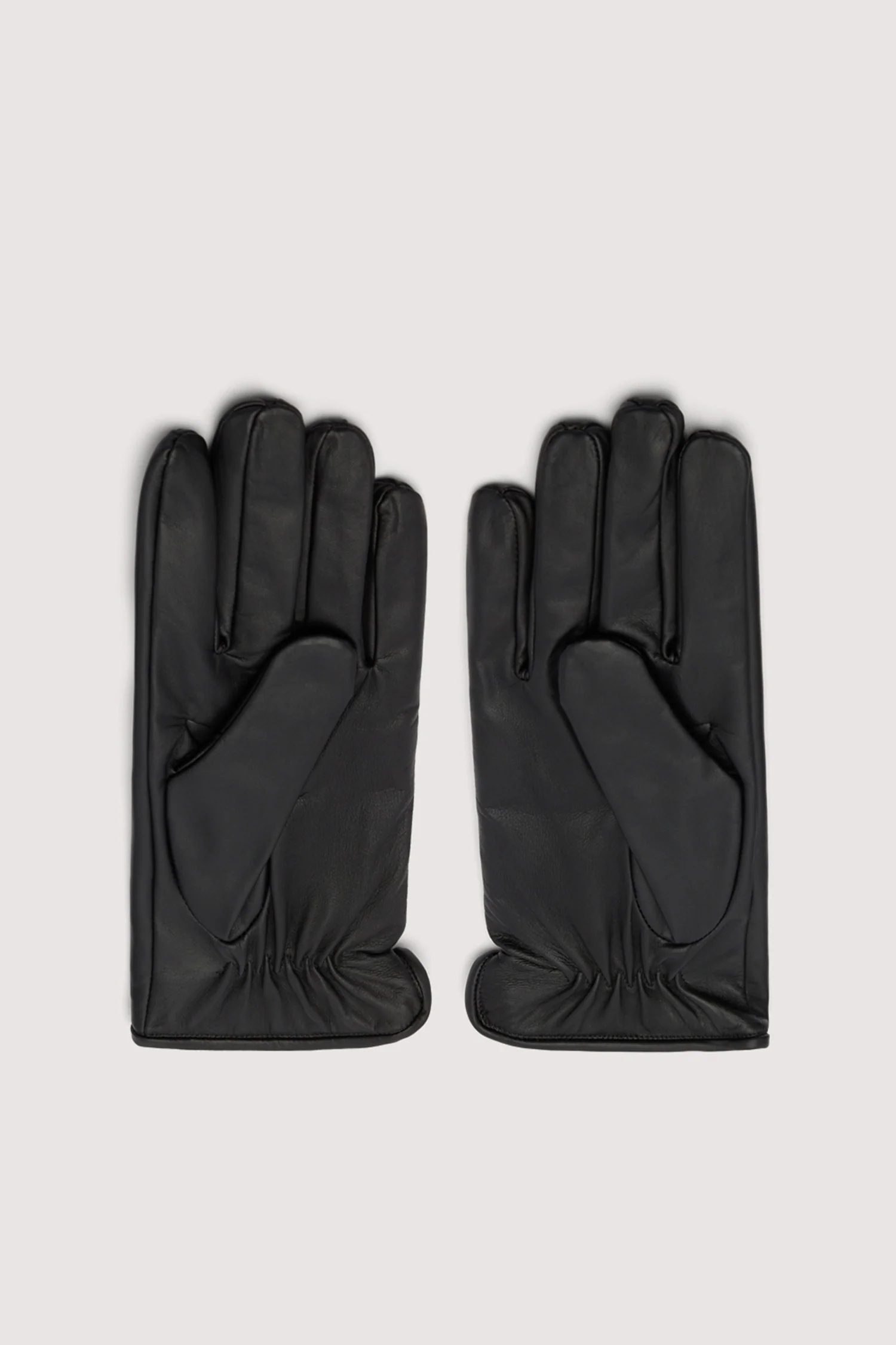 Nappa gloves with embossed greyhound - Image 5