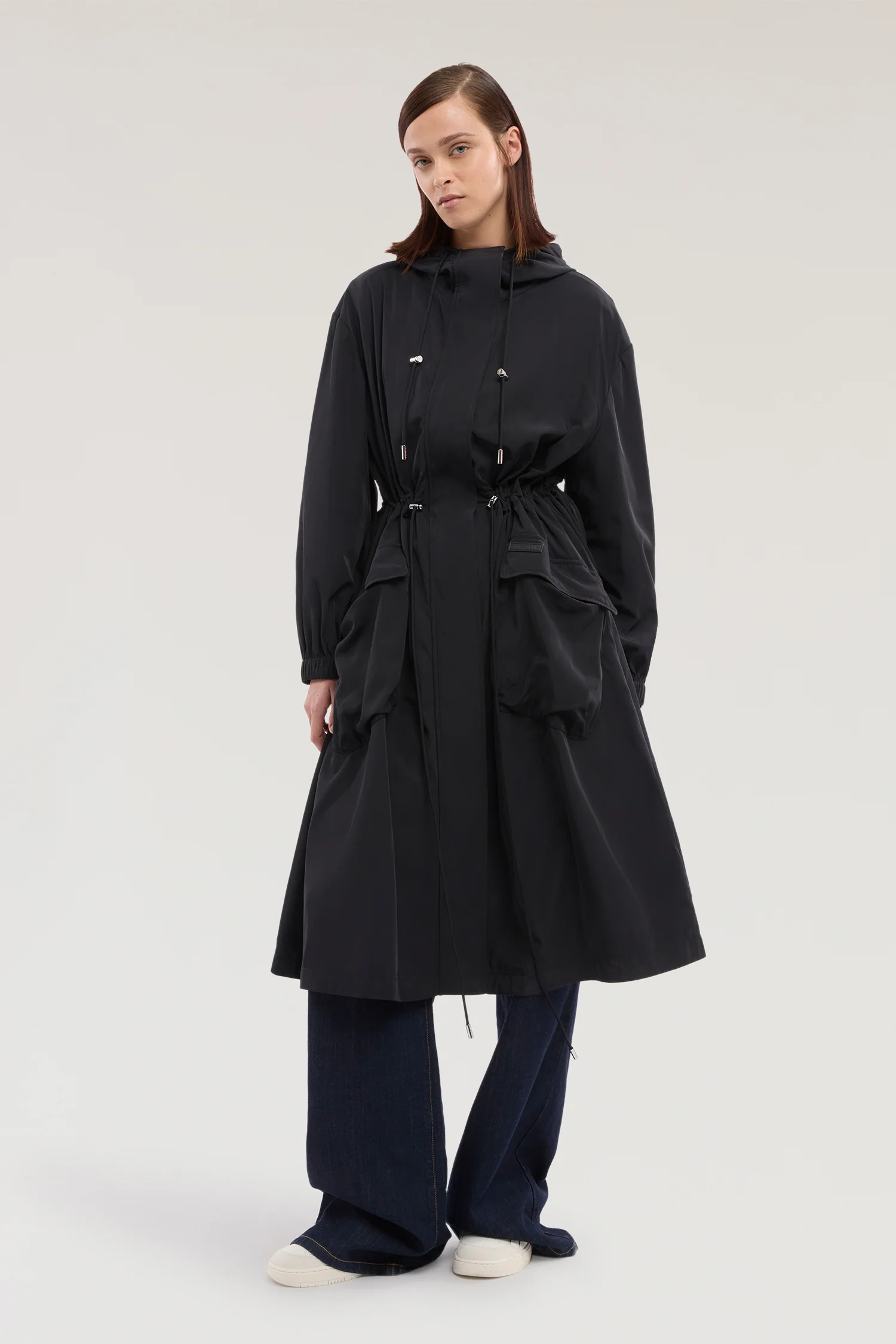 Nylon parka