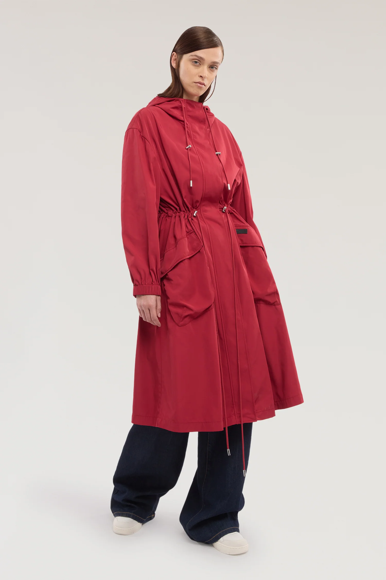 Nylon parka