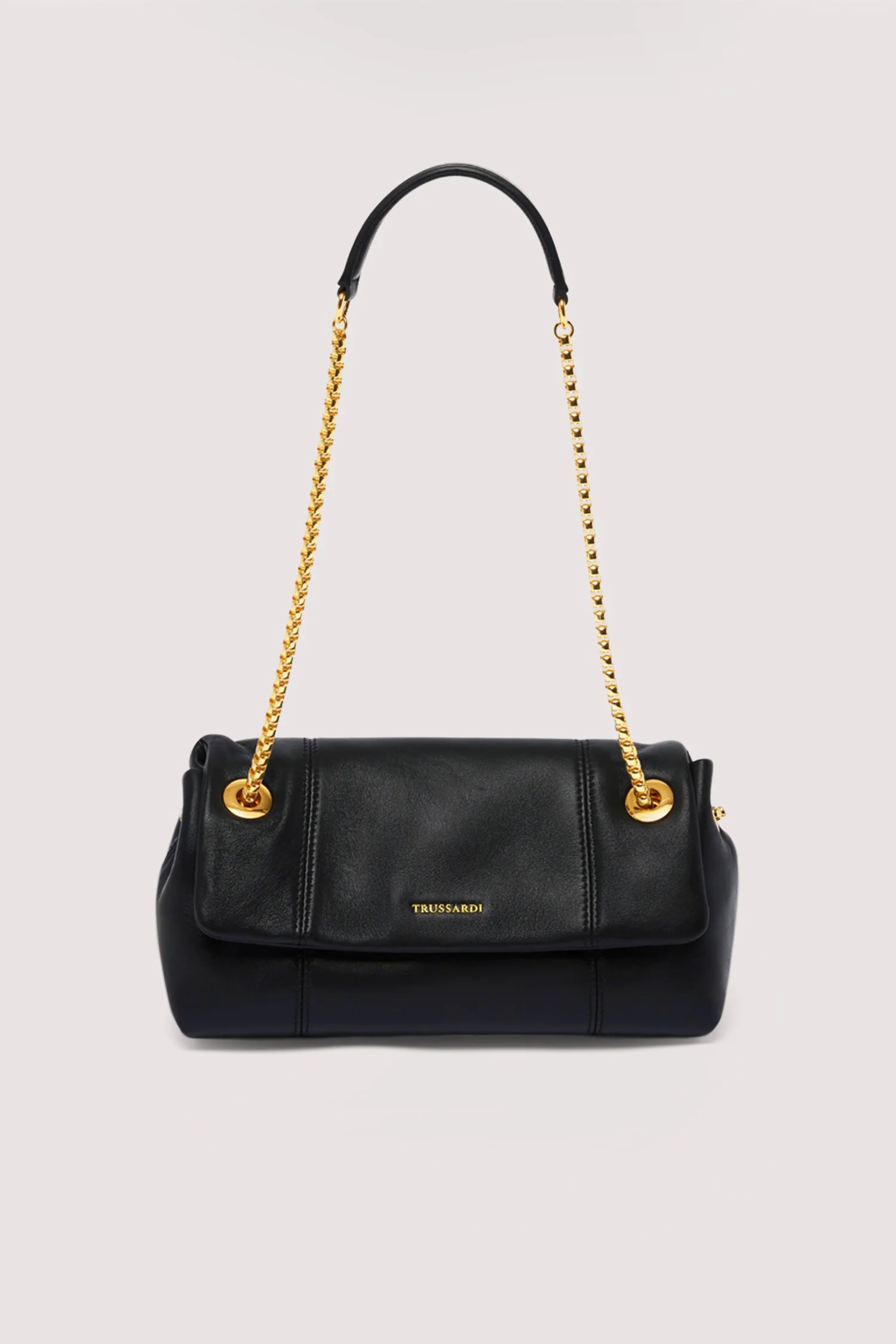 Orbita mini shoulder bag with nappa chain