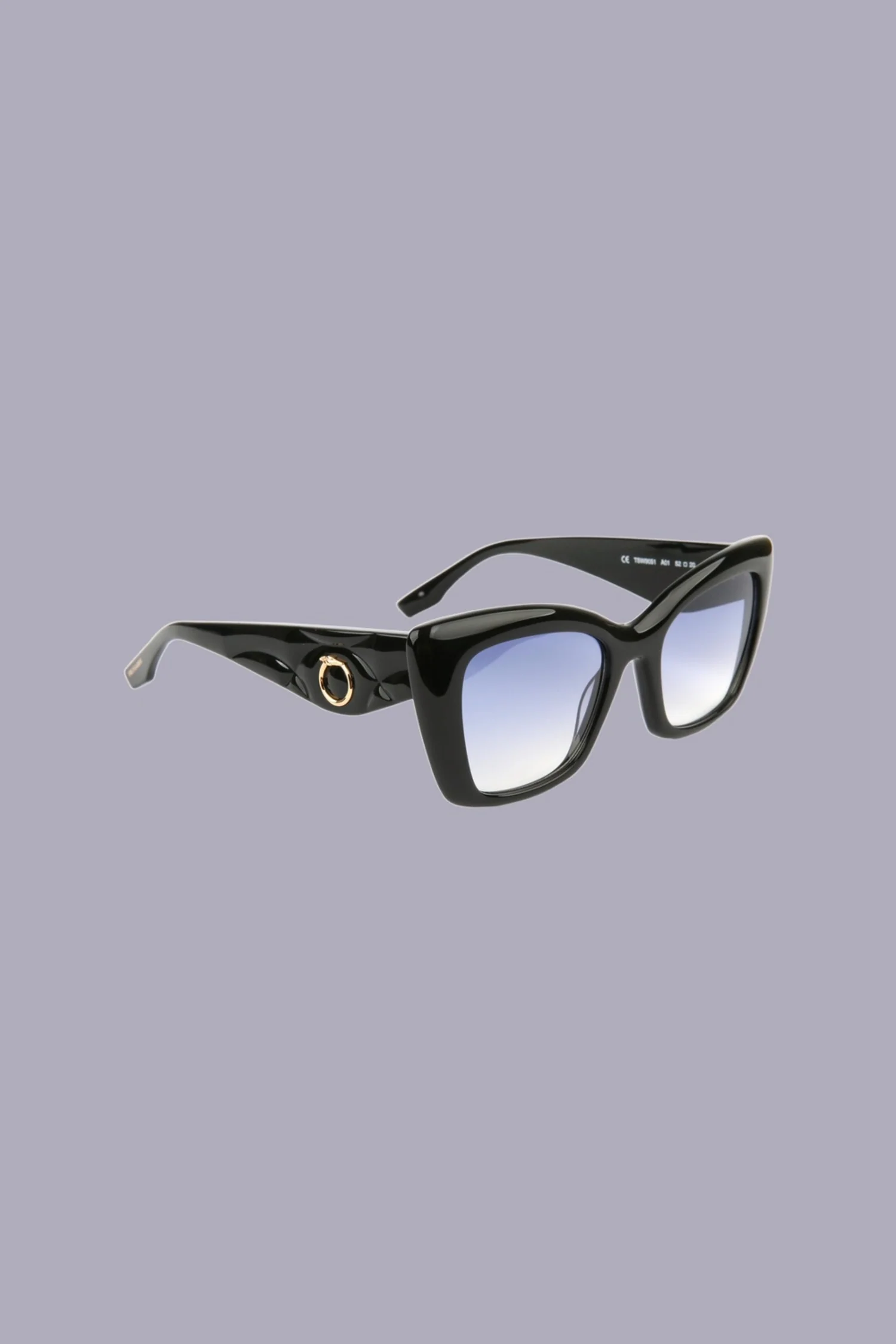 Oversized acetate sunglasses