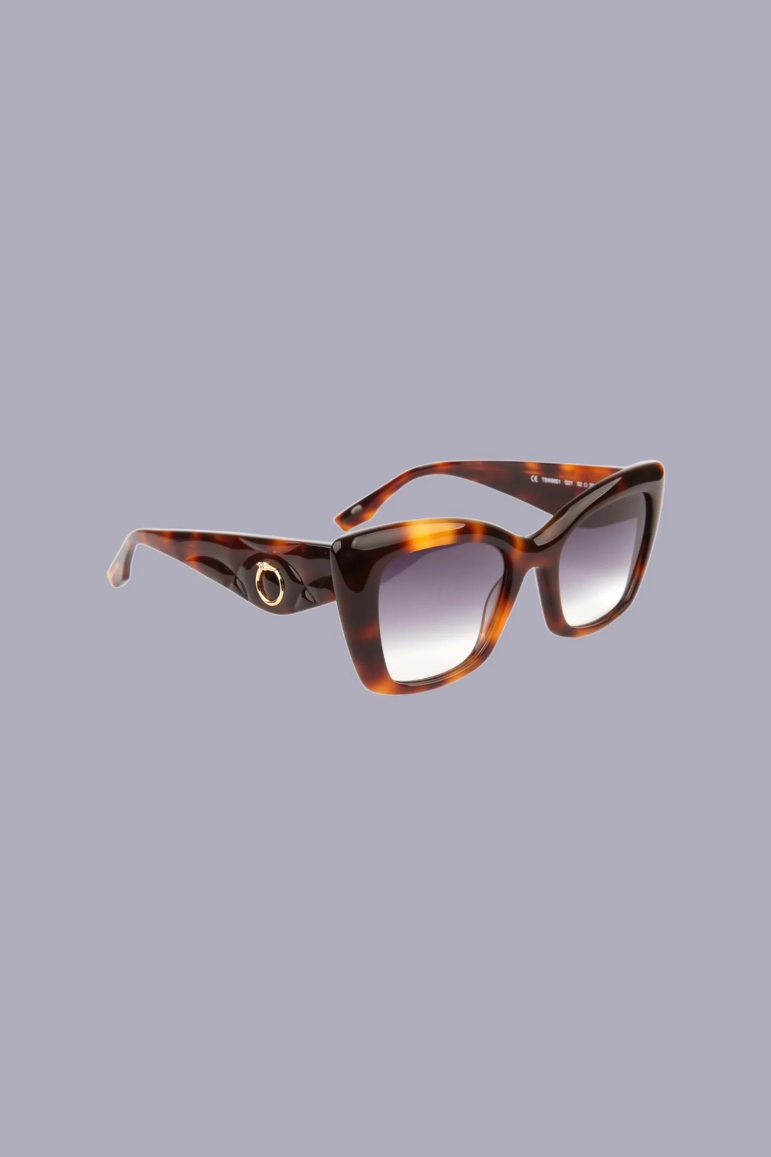 Oversized acetate sunglasses