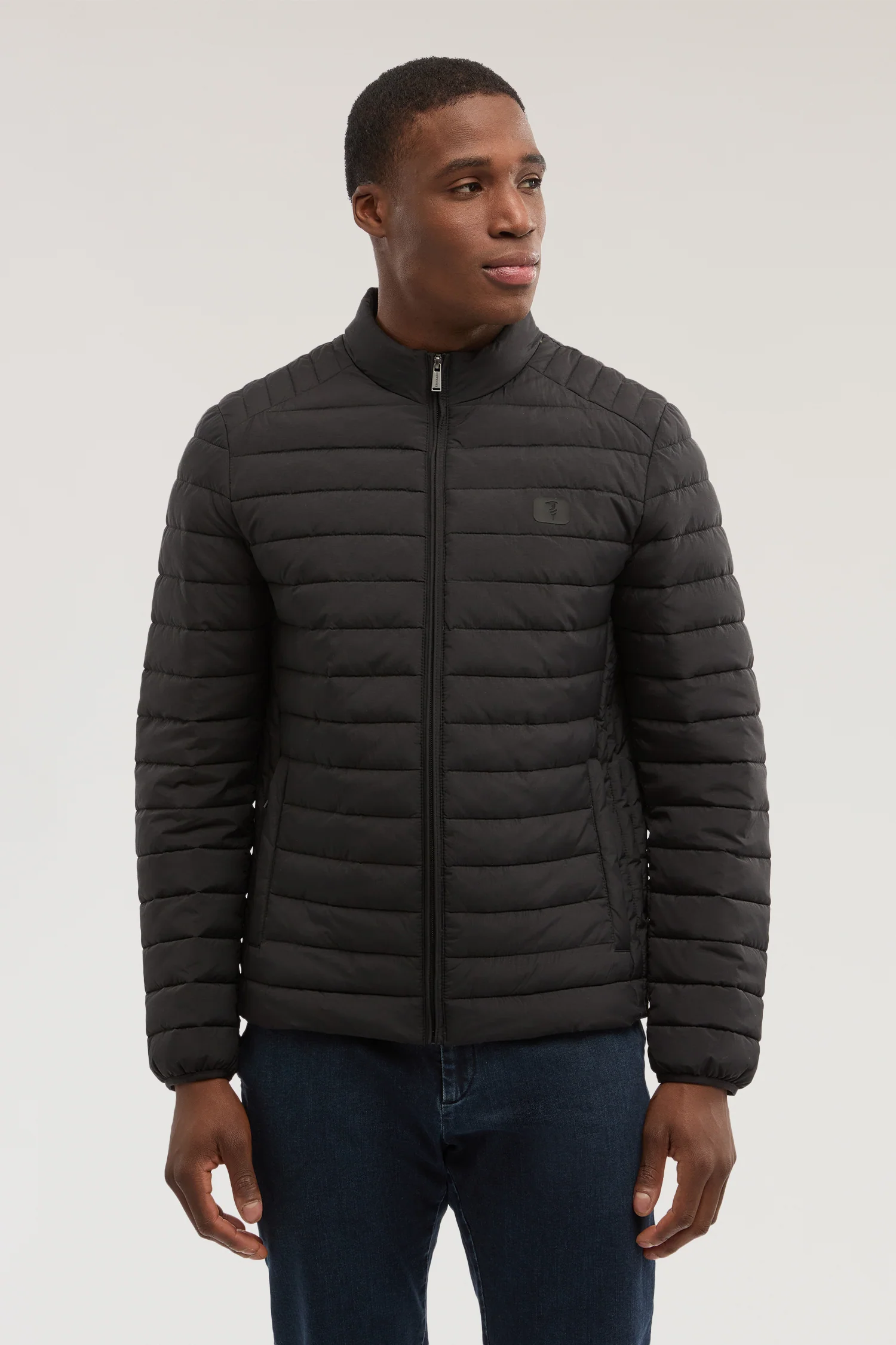 Padded nylon crinkle jacket - Image 2