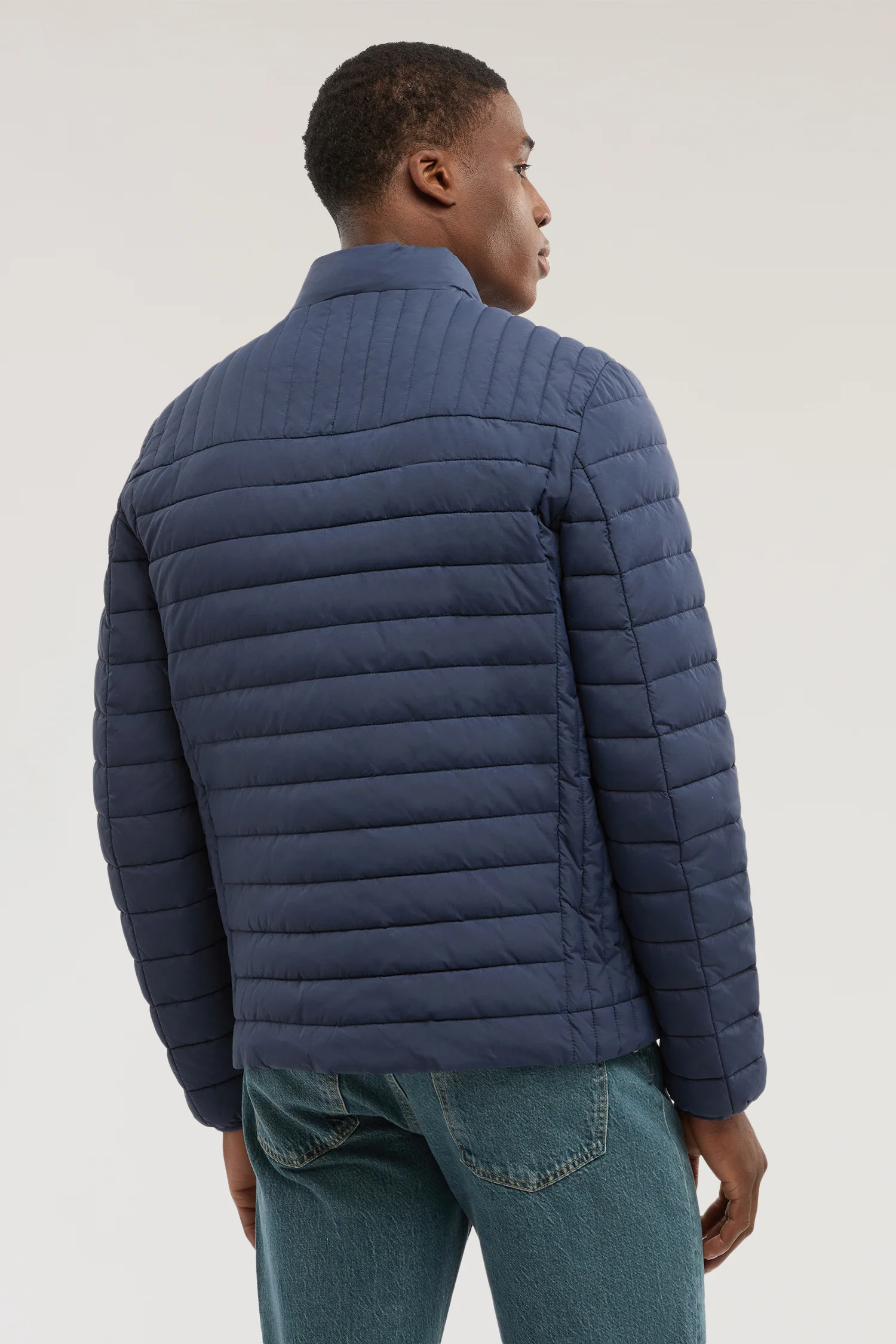 Padded nylon crinkle jacket - Image 3