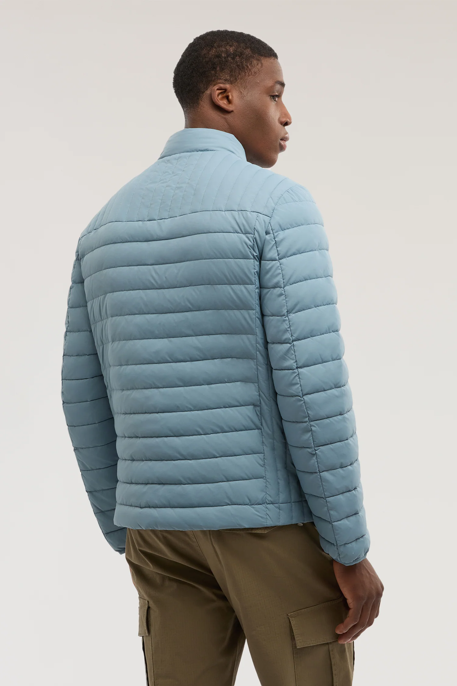 Padded nylon crinkle jacket - Image 3