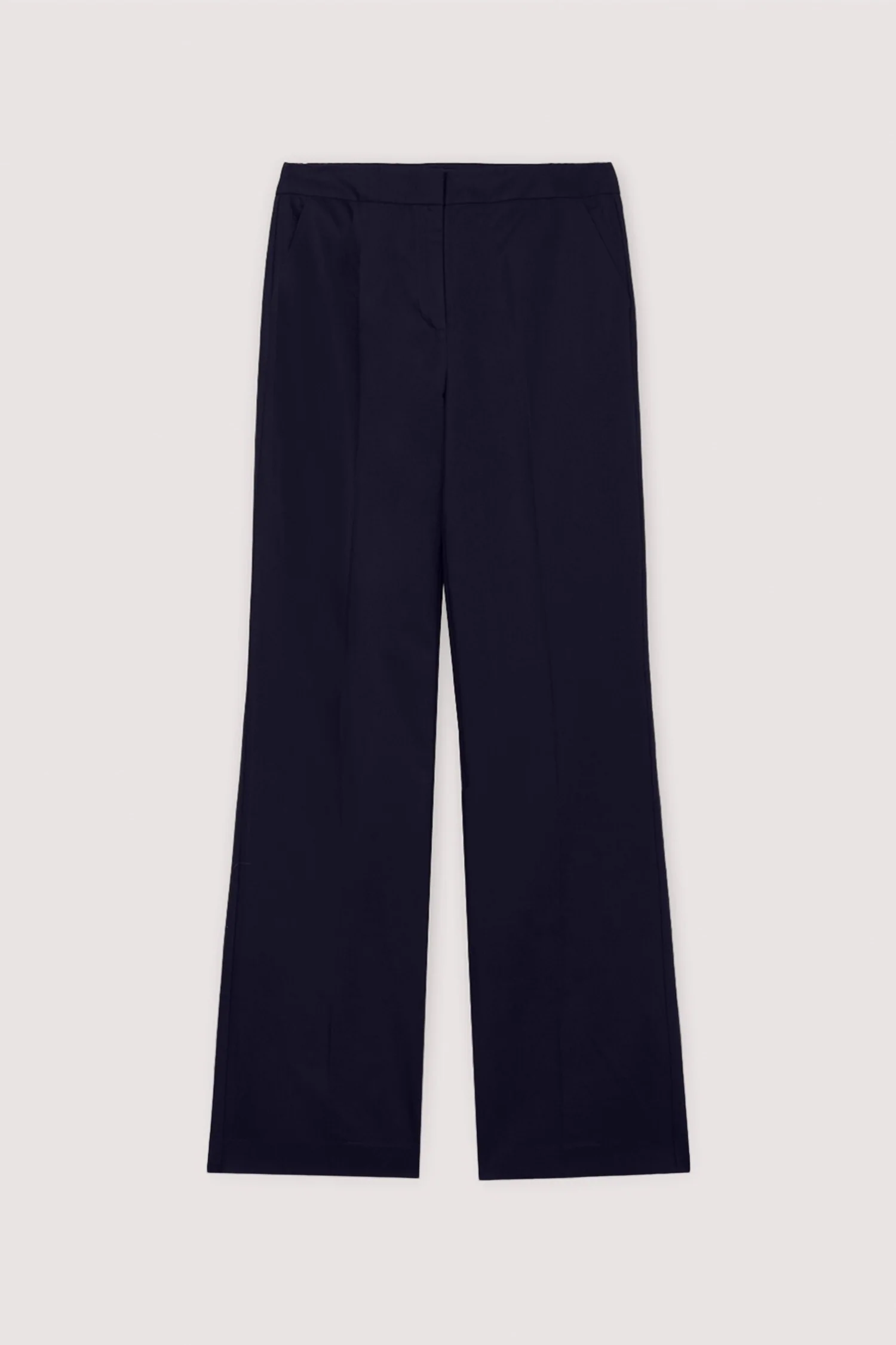 Palazzo trousers in cotton and linen - Image 5