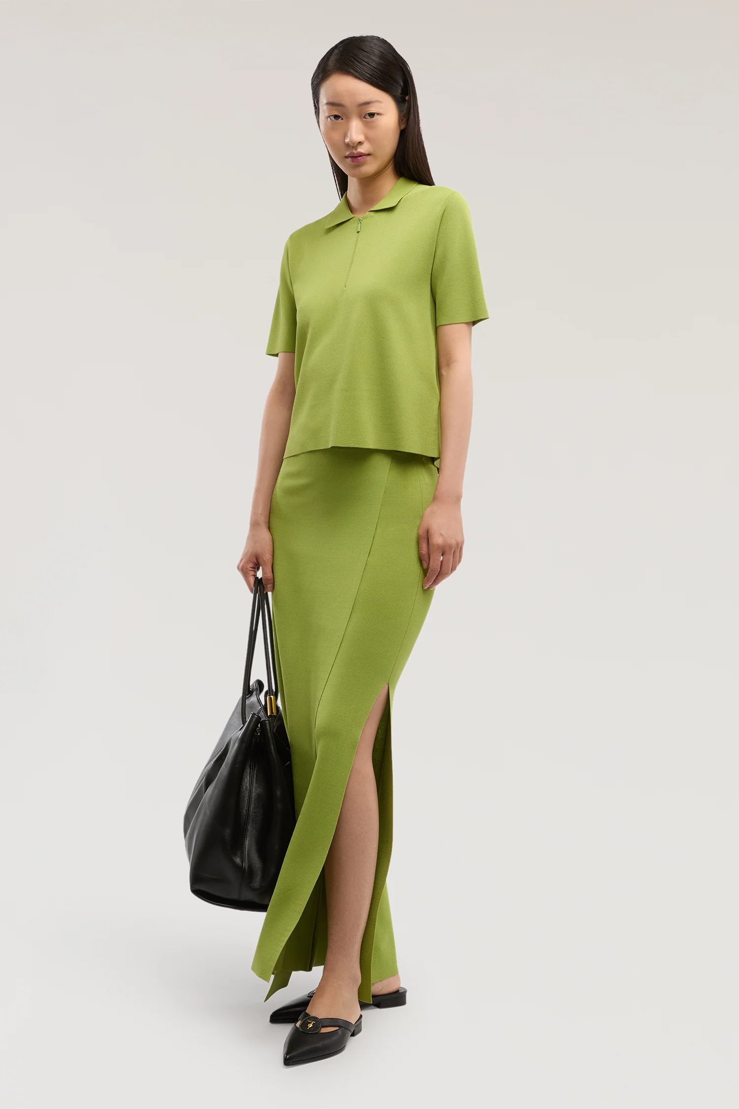 Panelled knit skirt - Image 4