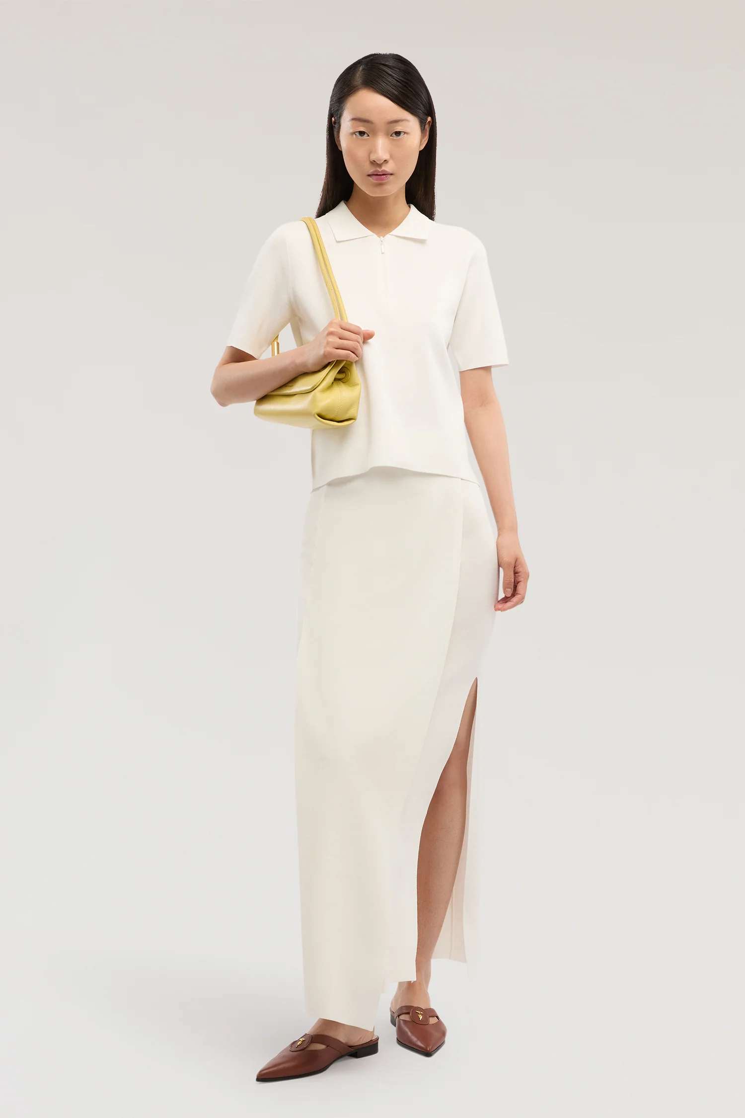Panelled knit skirt - Image 4