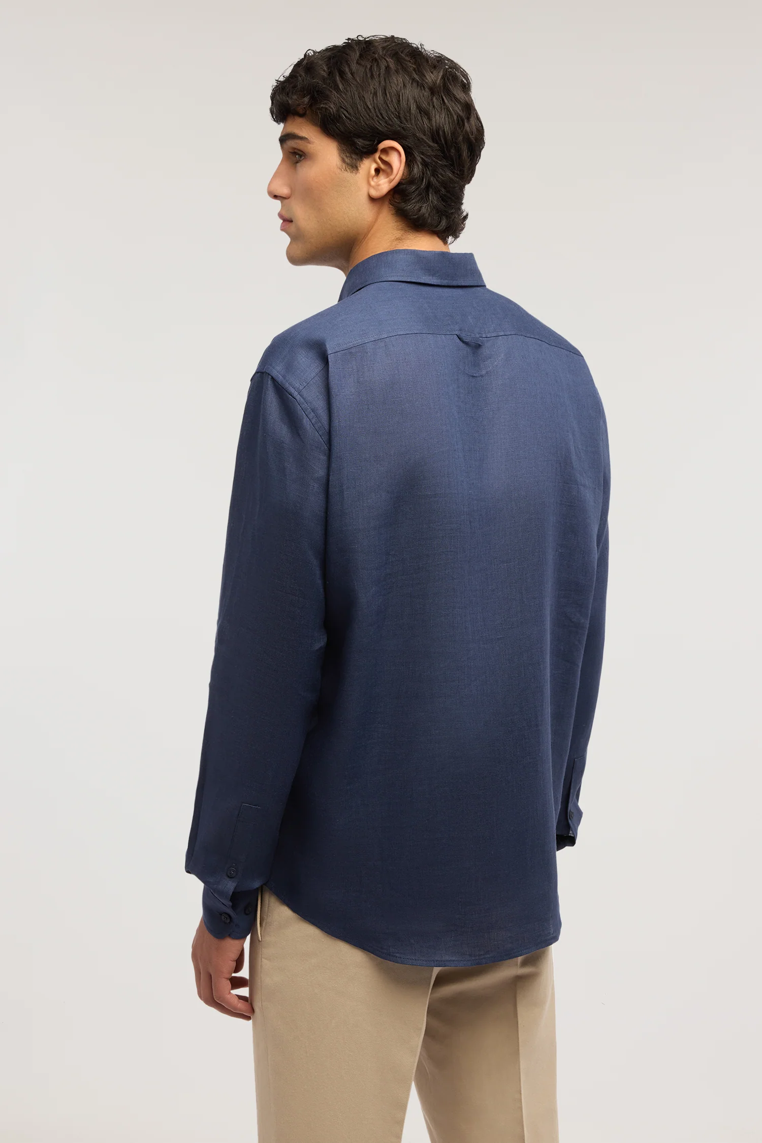 Regular fit linen shirt - Image 2