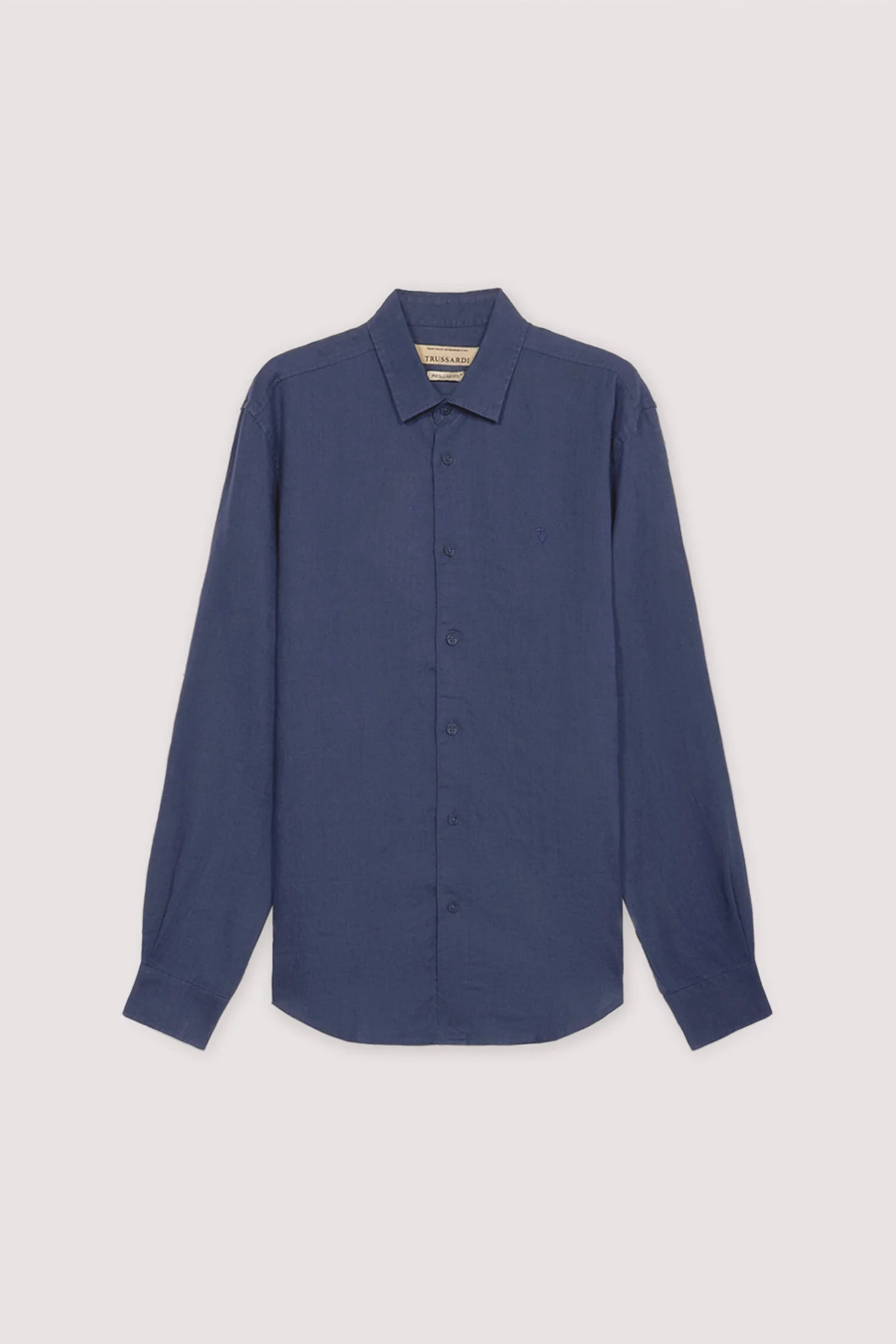 Regular fit linen shirt - Image 5