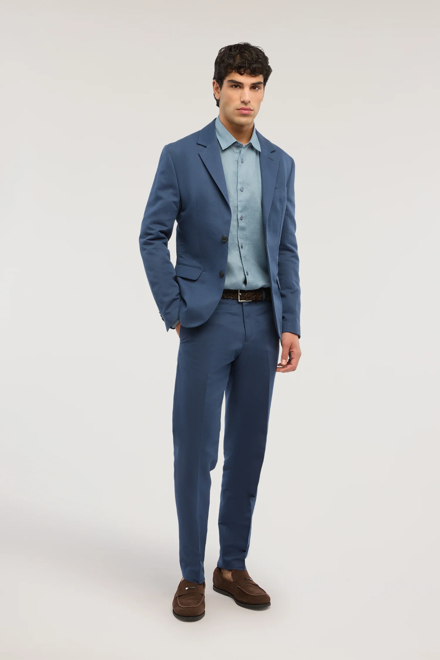 Regular fit linen shirt - Image 4