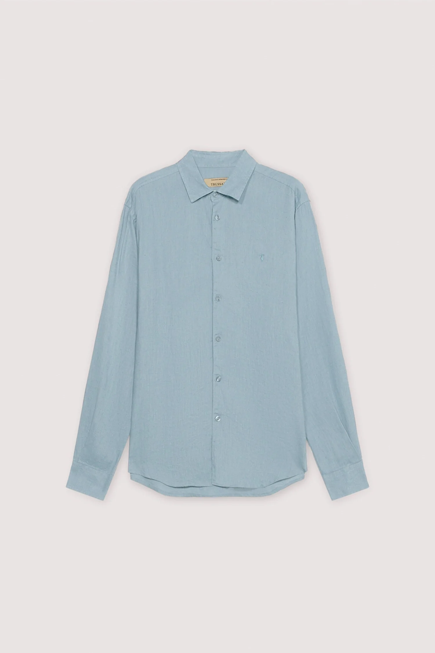Regular fit linen shirt - Image 5