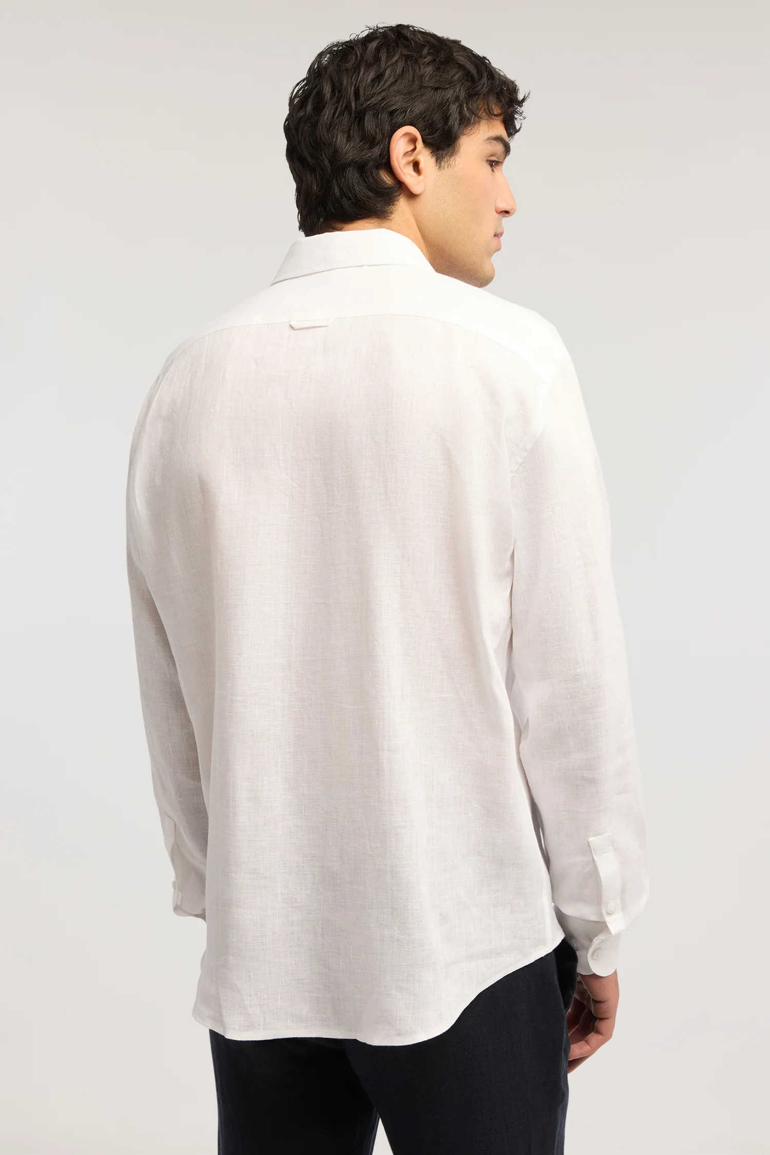 Regular fit linen shirt - Image 2