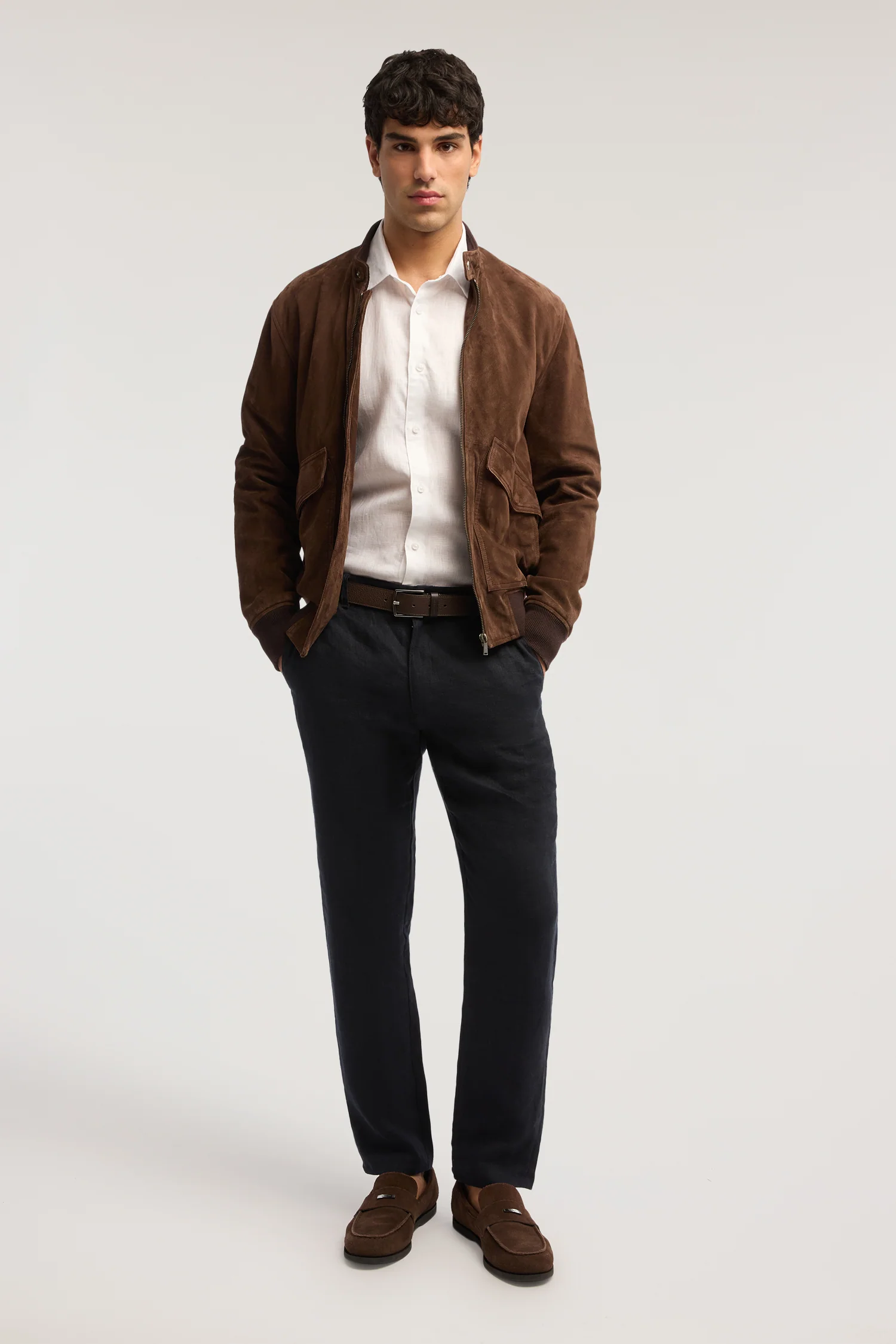 Regular fit linen shirt - Image 4