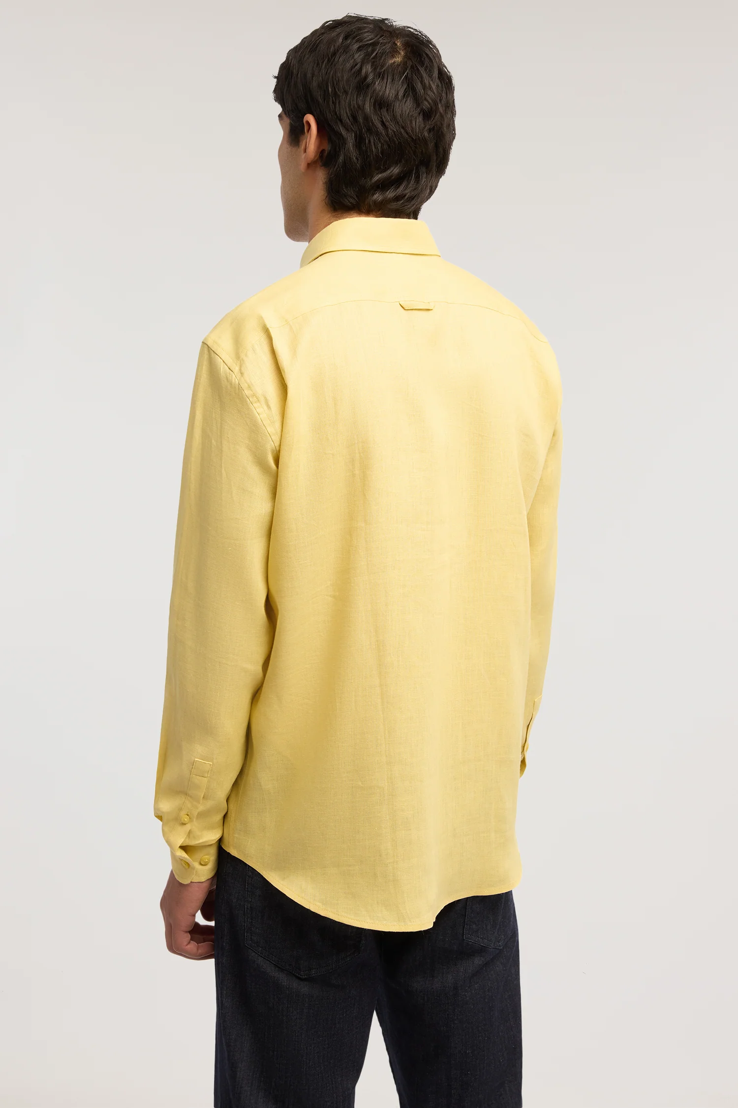 Regular fit linen shirt - Image 3