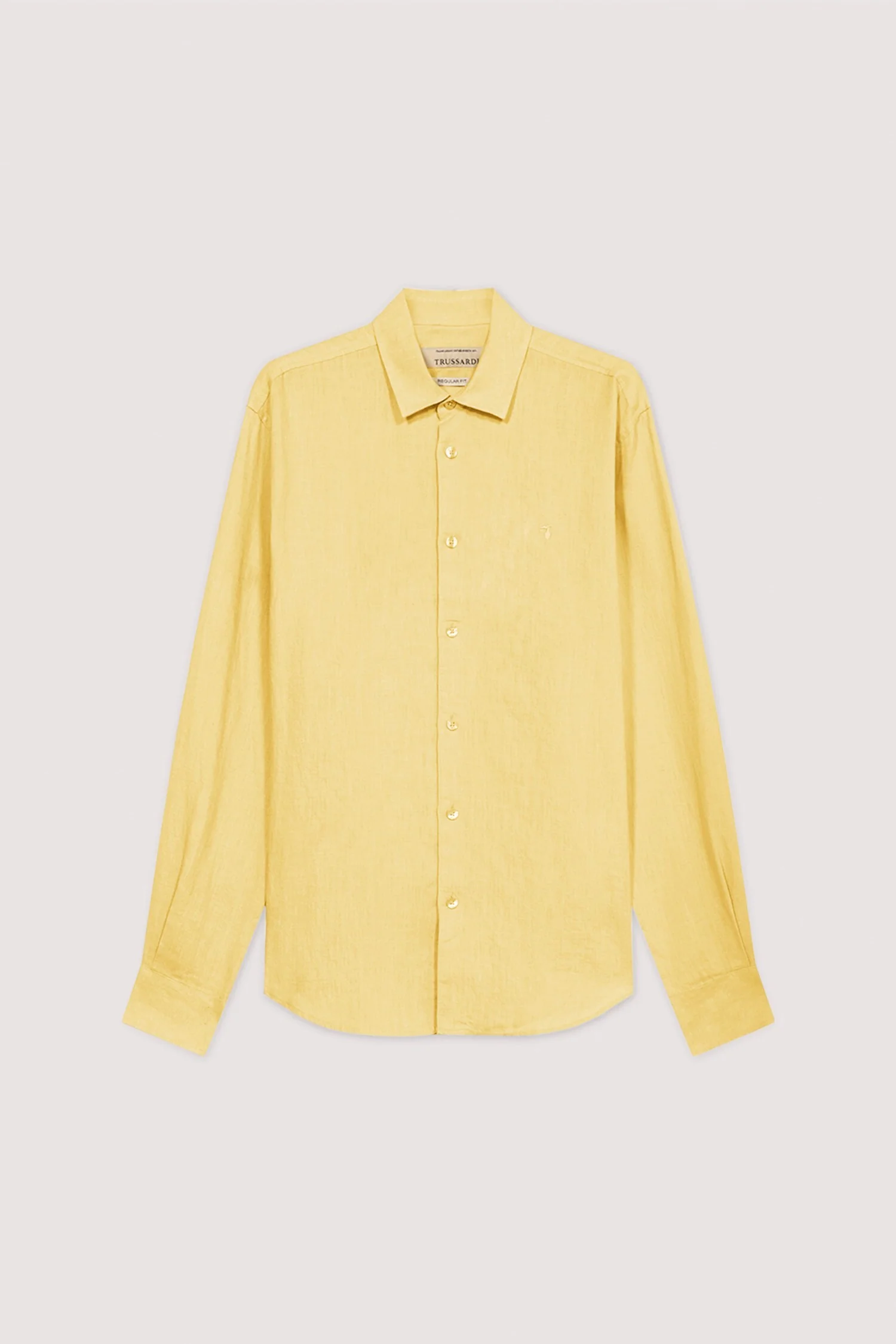 Regular fit linen shirt - Image 5