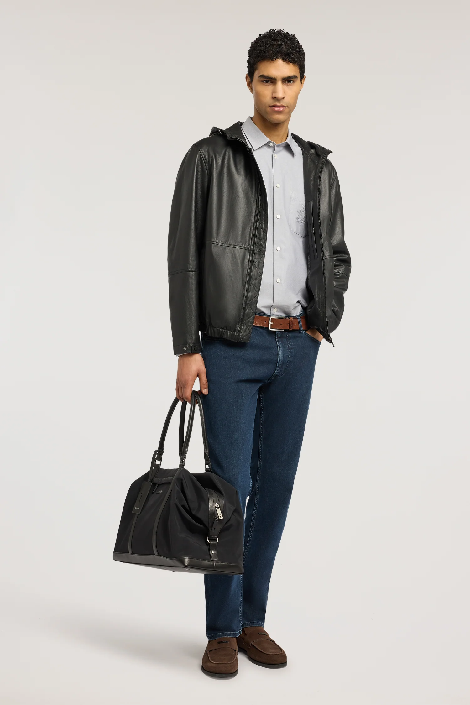 Regular-fit Oxford shirt with Gentle Society embroidery - Image 4