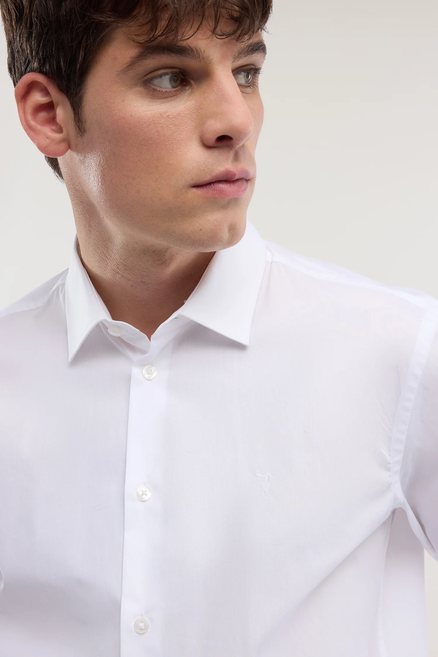 Regular-fit poplin shirt