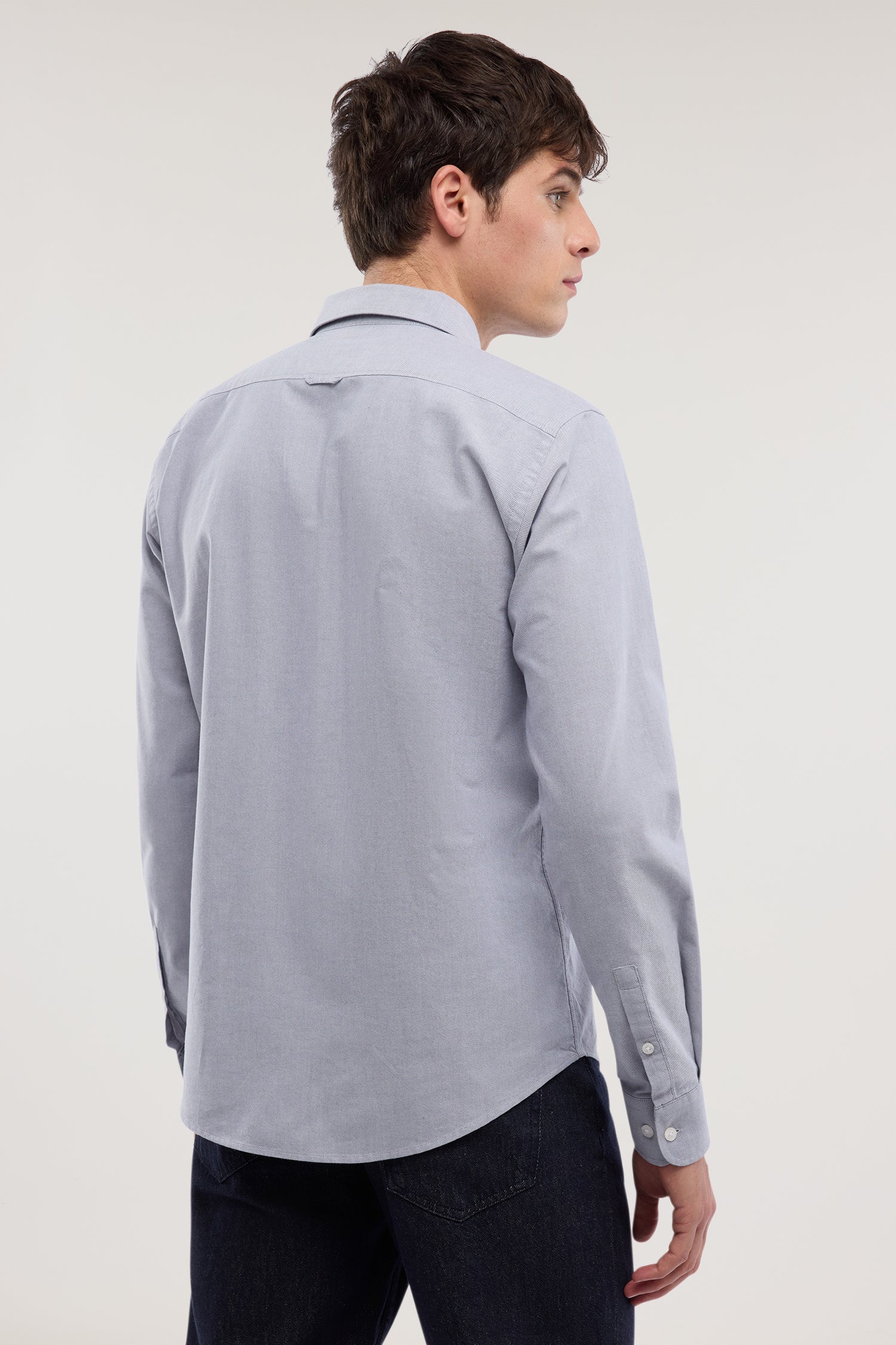 Regular-fit shirt in cotton oxford - Image 3