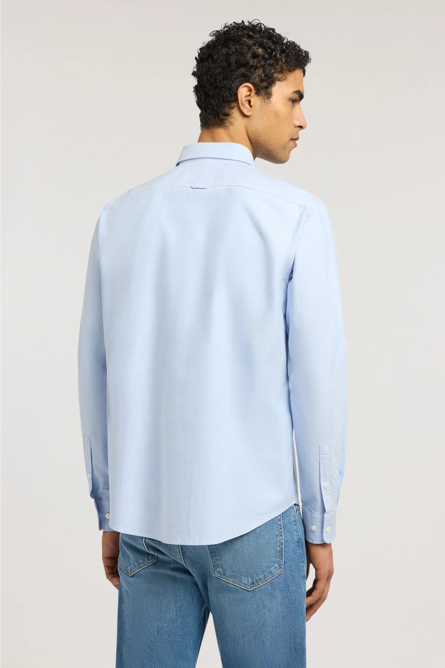 Regular-fit shirt in cotton oxford - Image 3