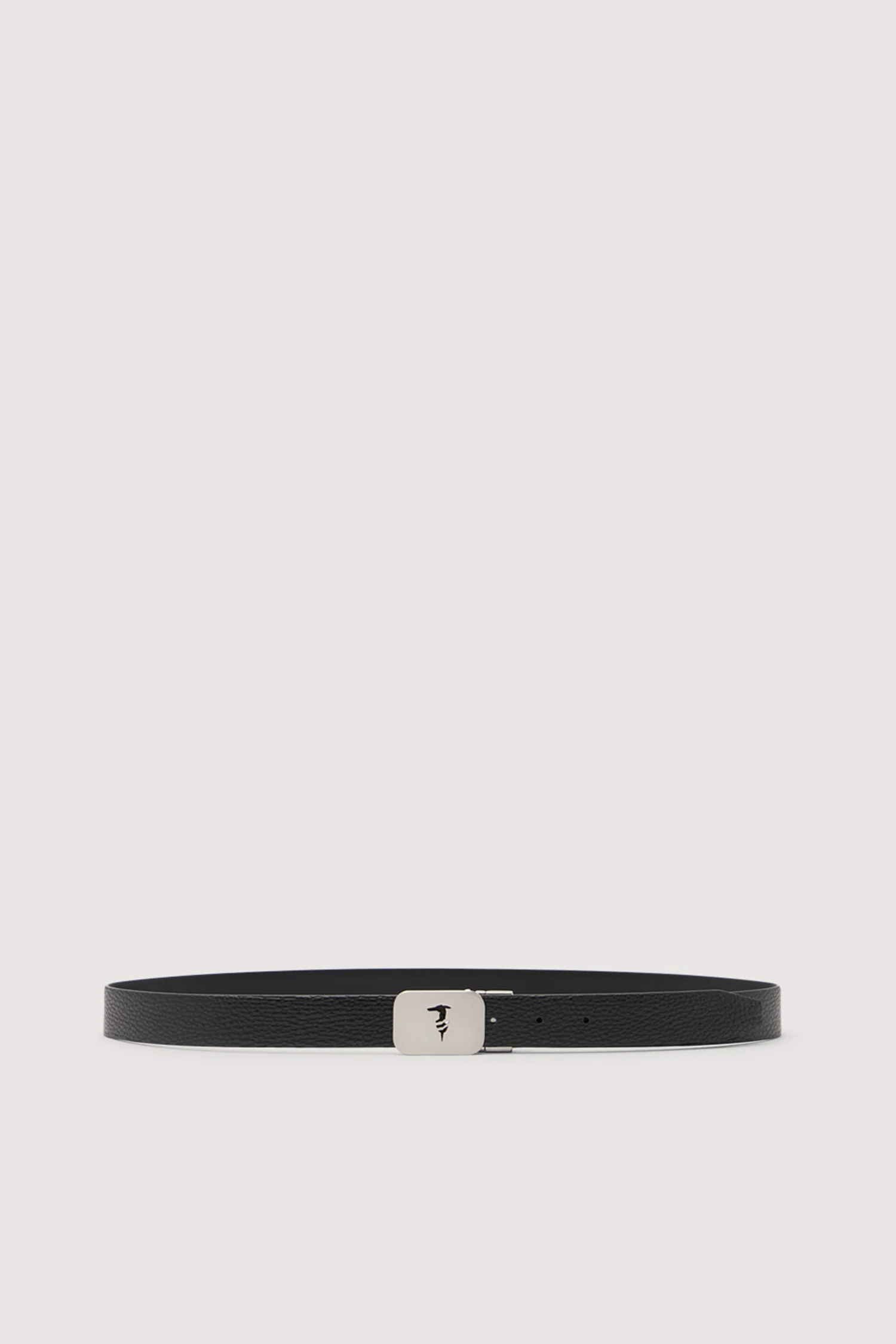 Reversible calf leather belt with greyhound buckle - Image 5