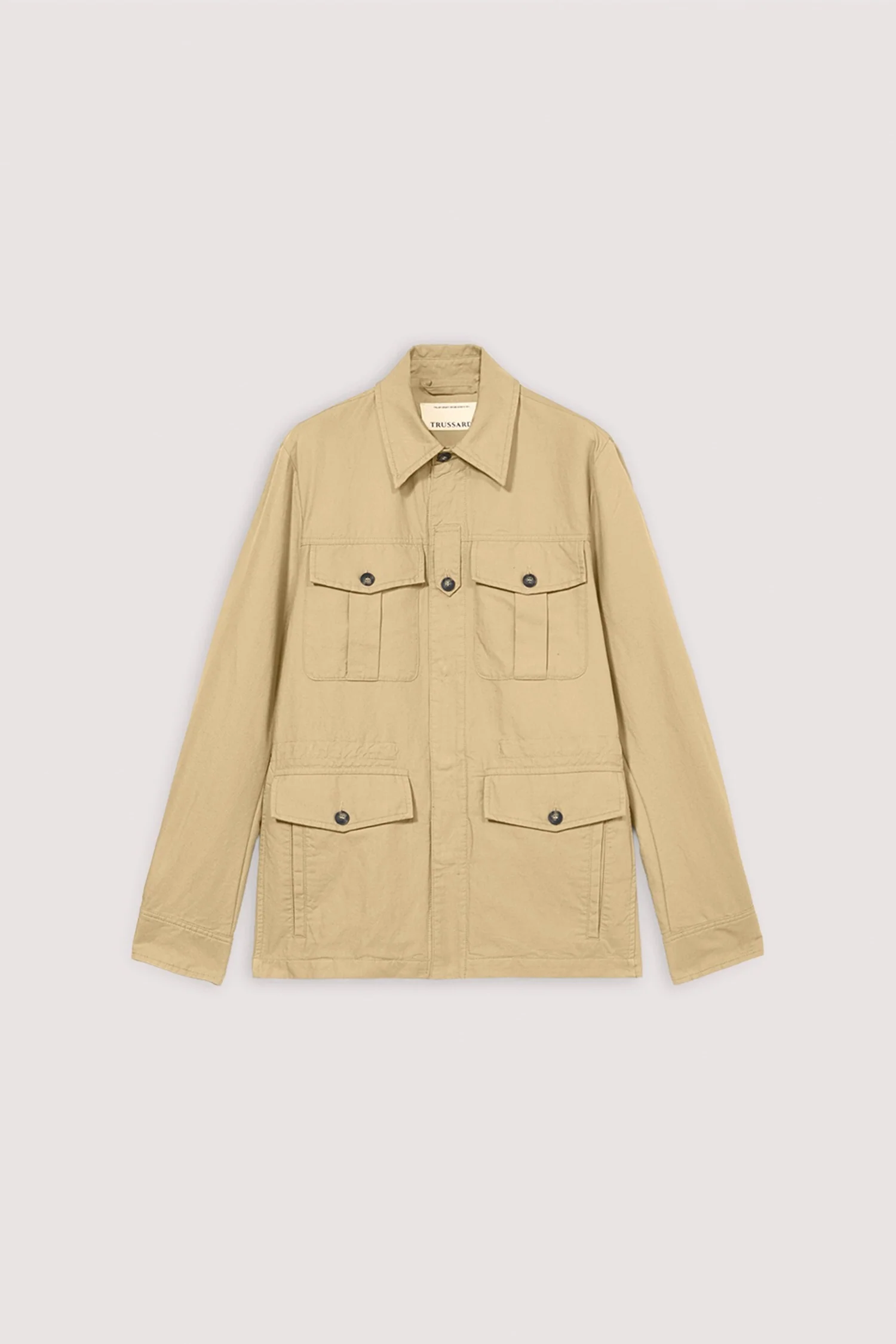 Saharan jacket in cotton and linen - Image 5