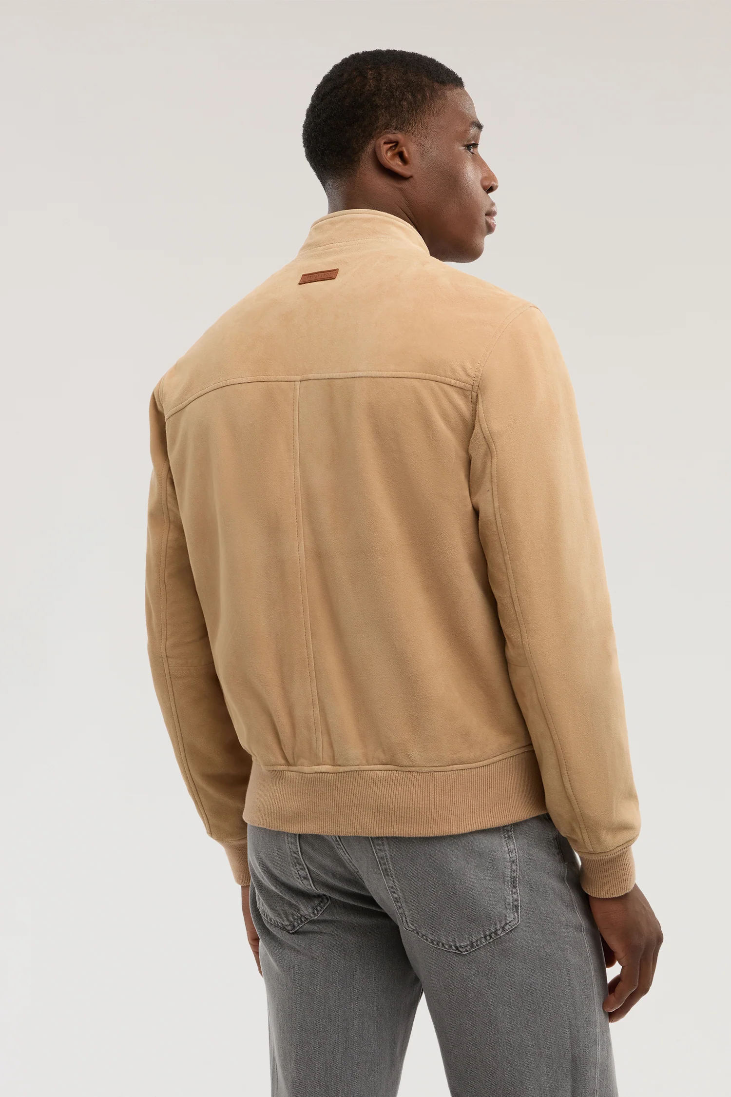 Sailor jacket in suede - Image 3