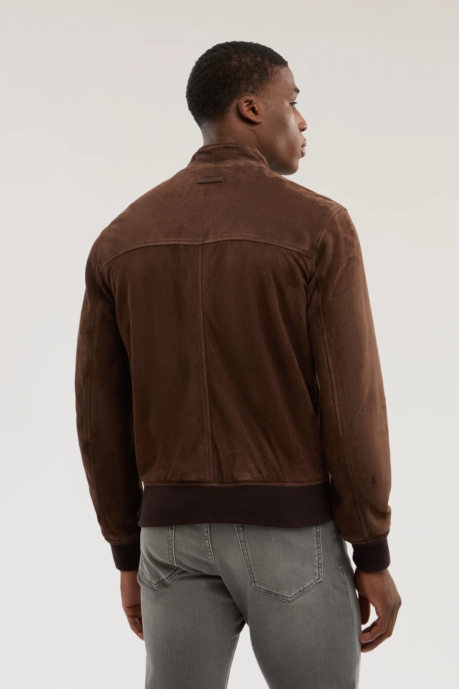 Sailor jacket in suede - Image 3