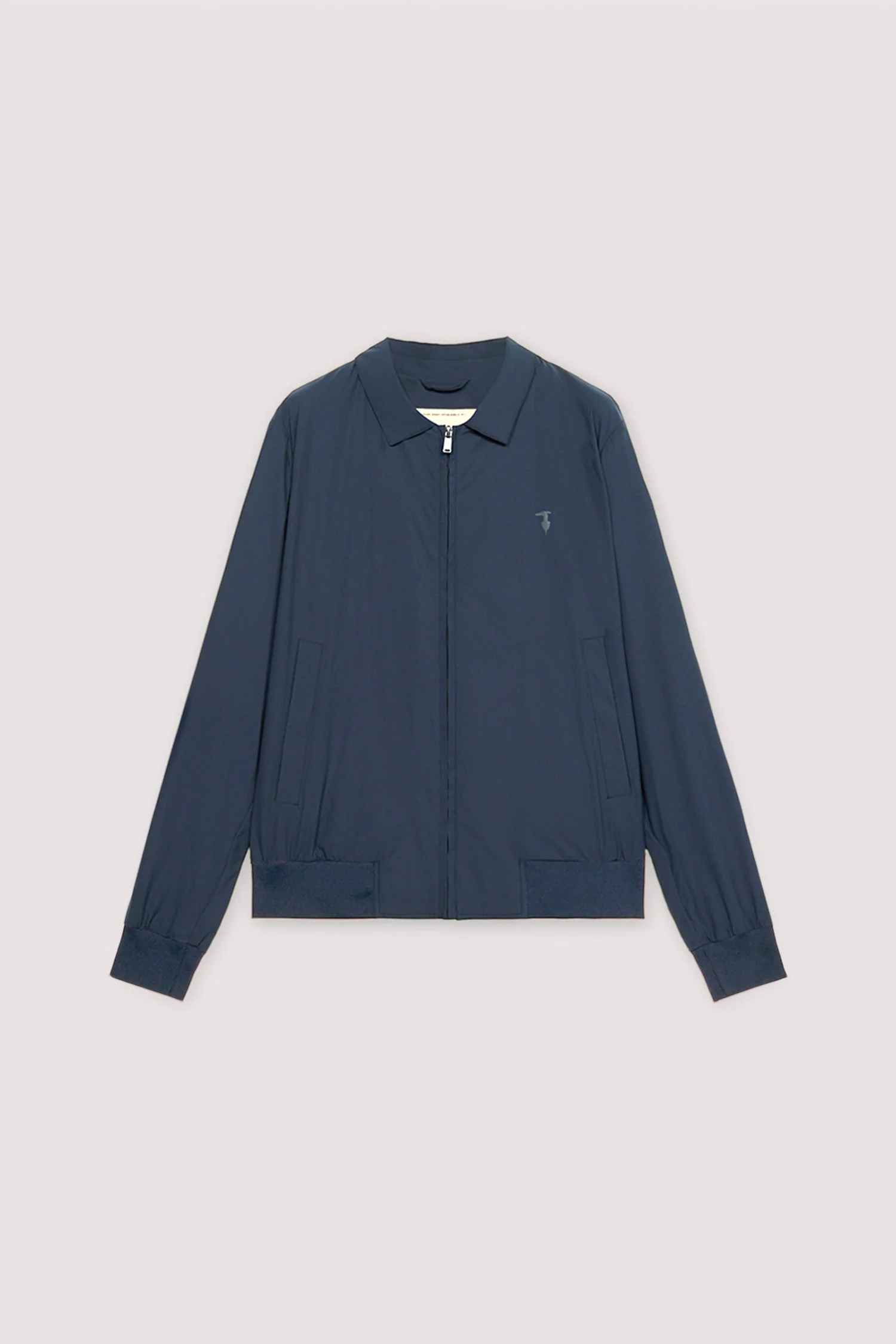 Shirt collar jacket in microfibre - Image 5
