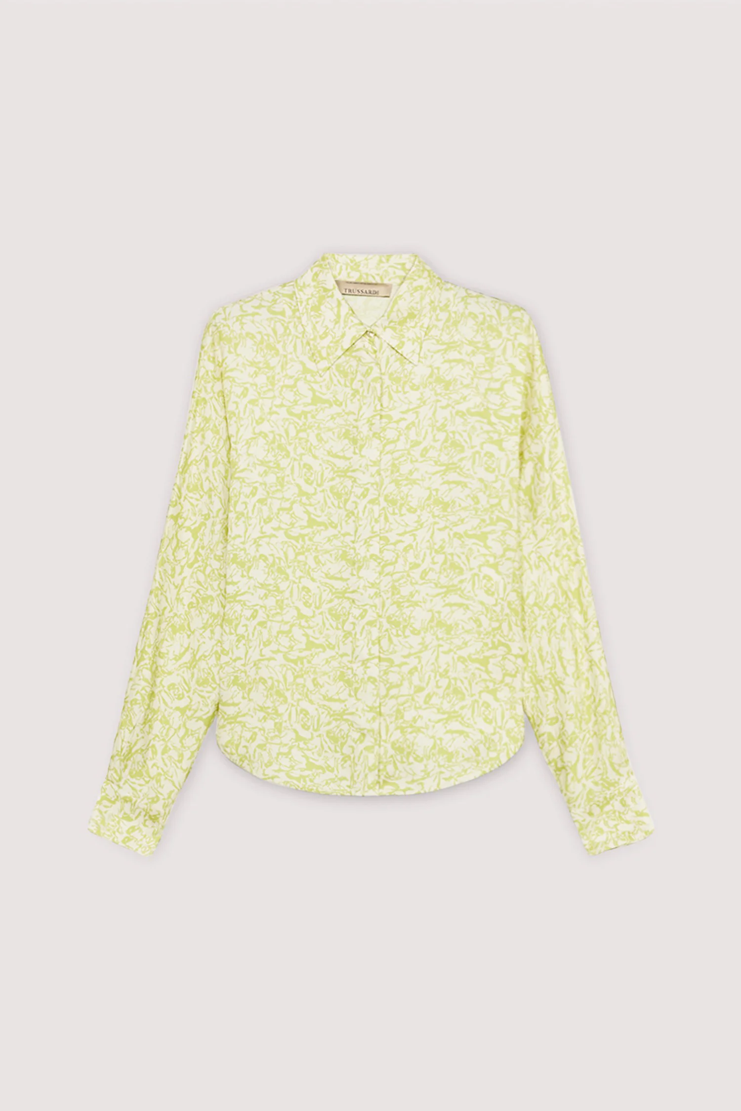 Shirt with viscose twill print - Image 5