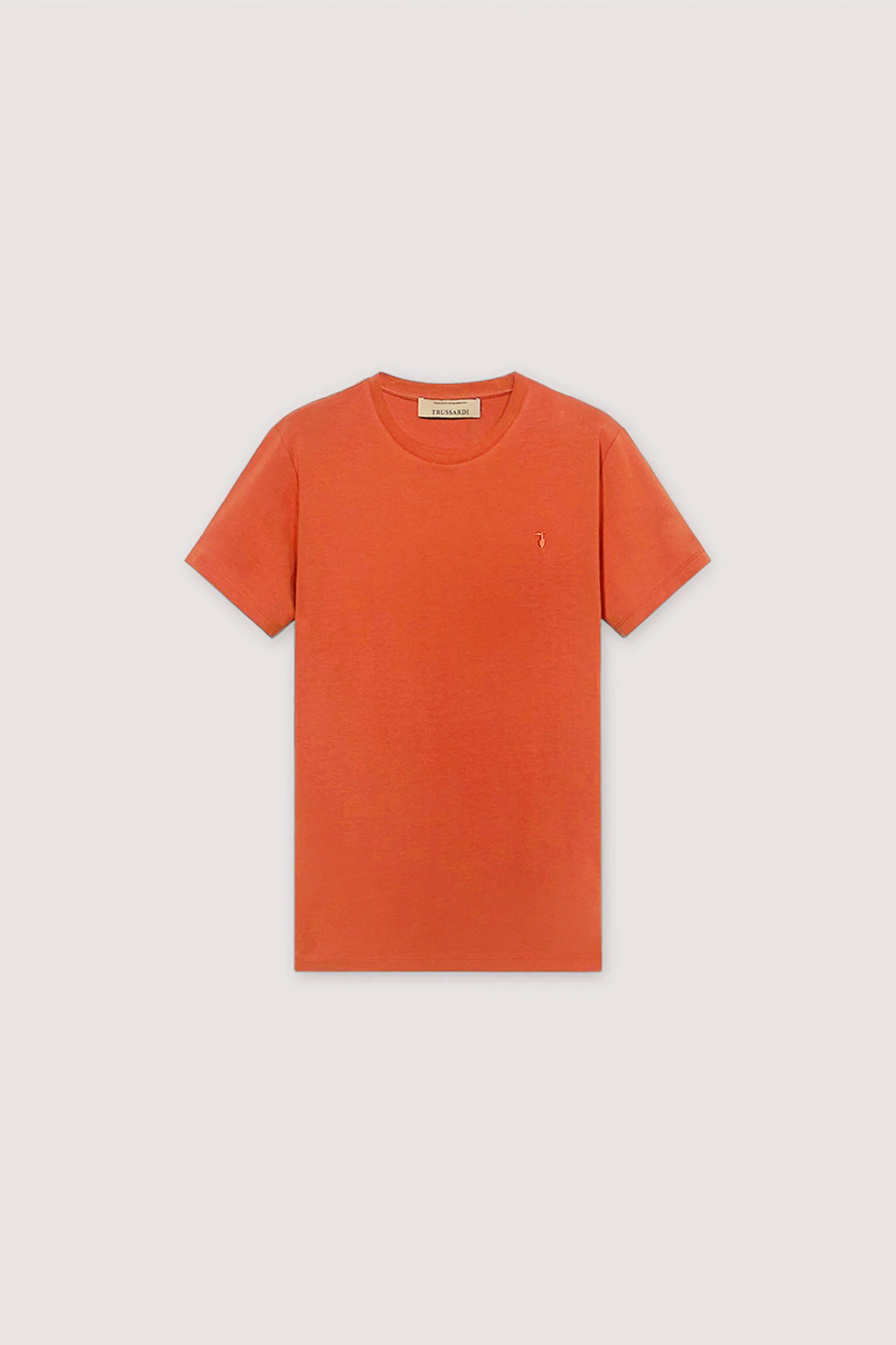 Slim-fit stretch jersey T-shirt with embroidery - Image 5