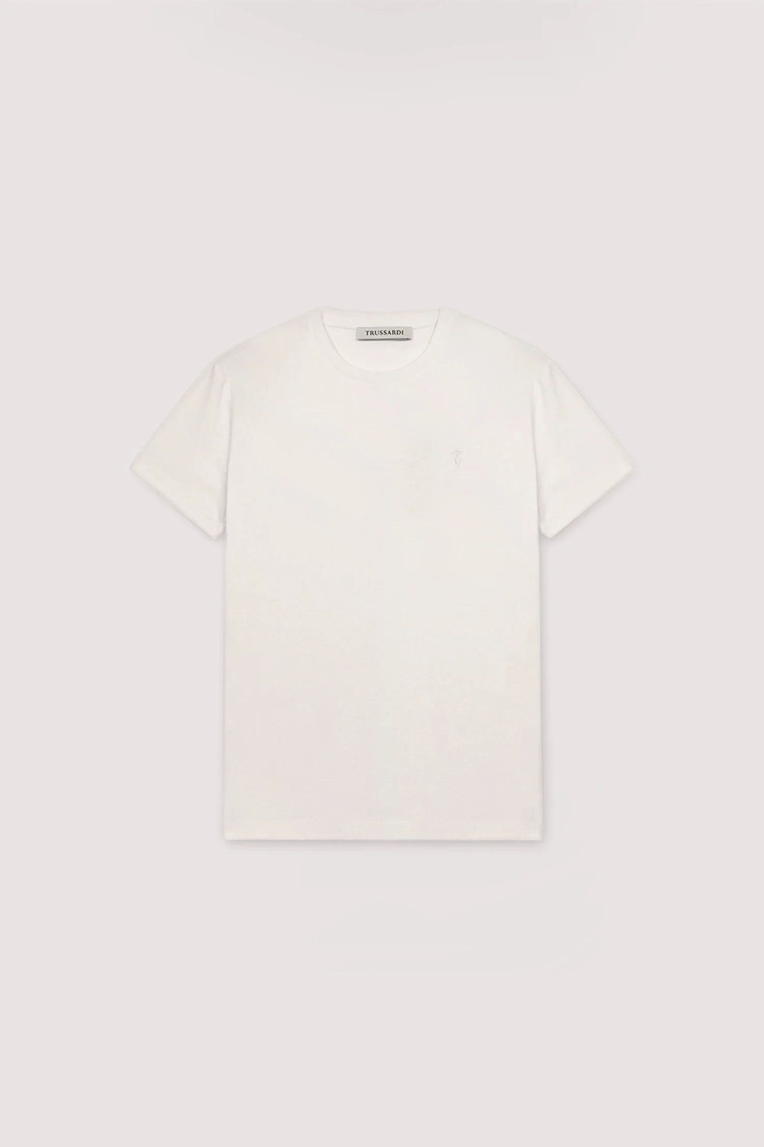 Slim-fit stretch jersey T-shirt with embroidery - Image 5