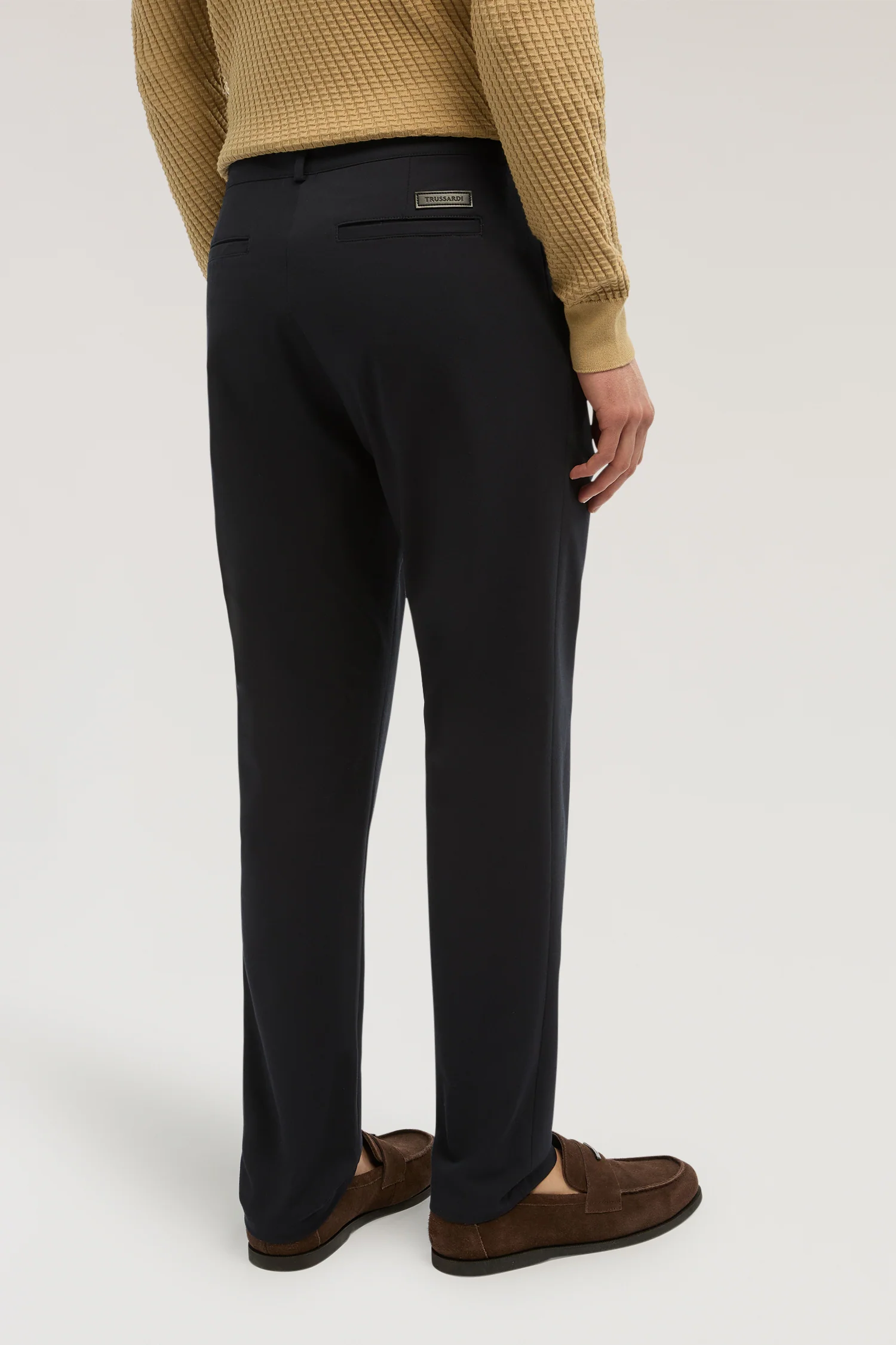 Slim-fit viscose trousers - Image 2