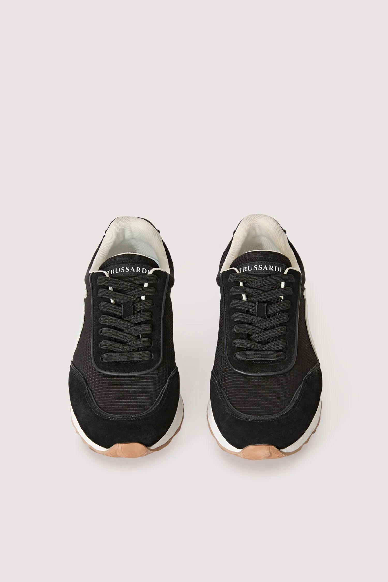 Sneaker Arrow in fabric and leather - Image 4