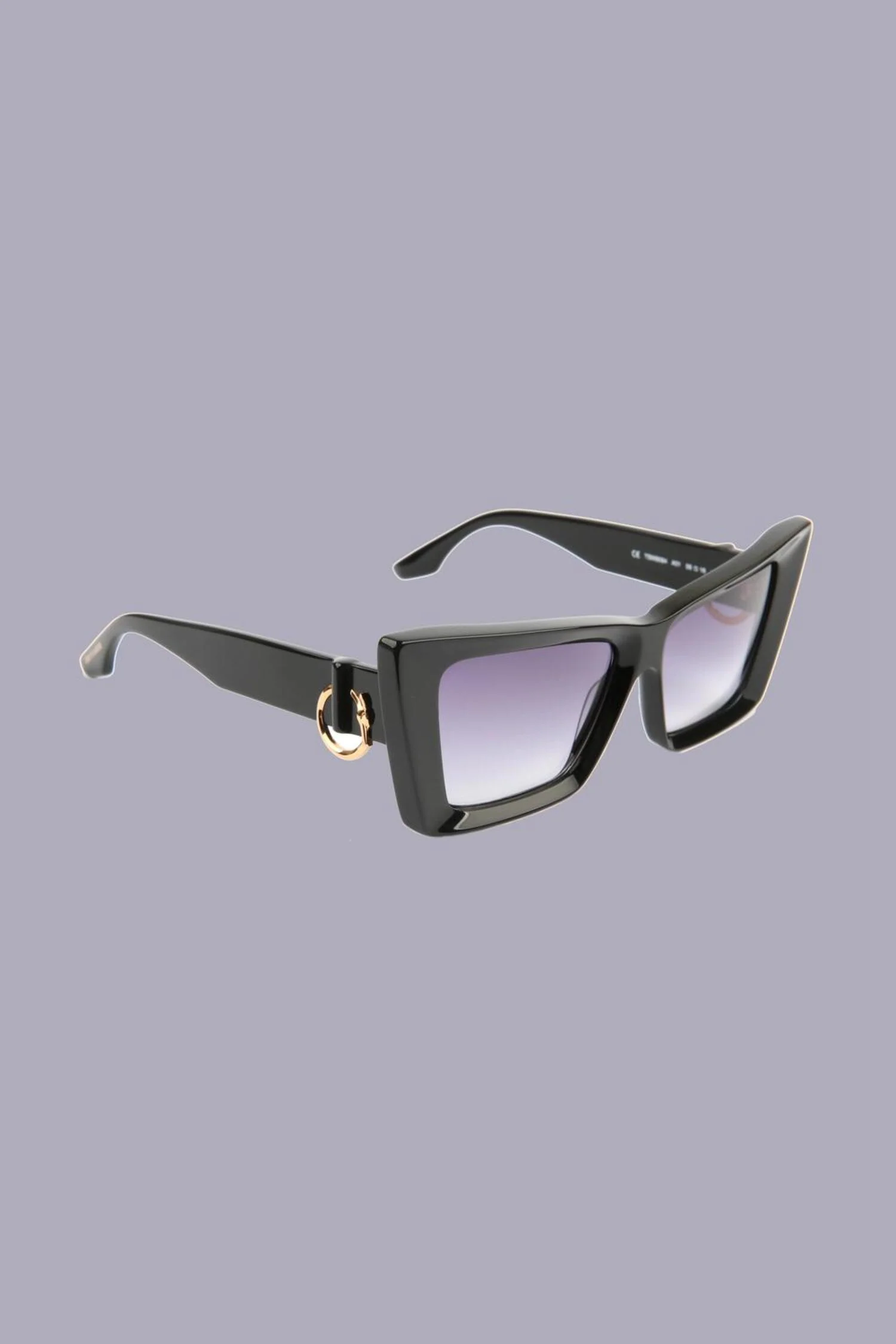 Square-shaped acetate sunglasses