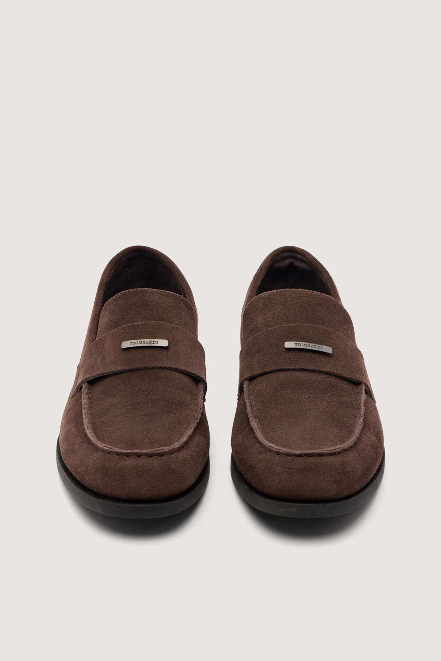 Suede loafers