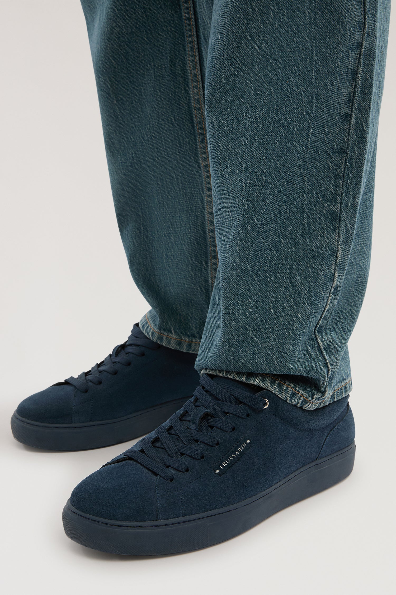 Trainer cupsole in suede - Image 2