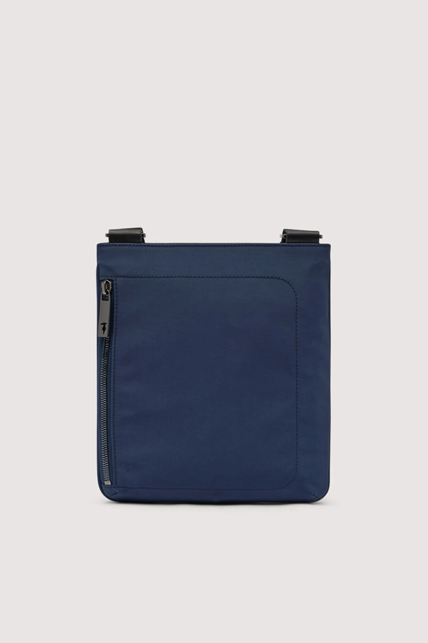 Travel media shoulder bag in nylon and leather - Image 5