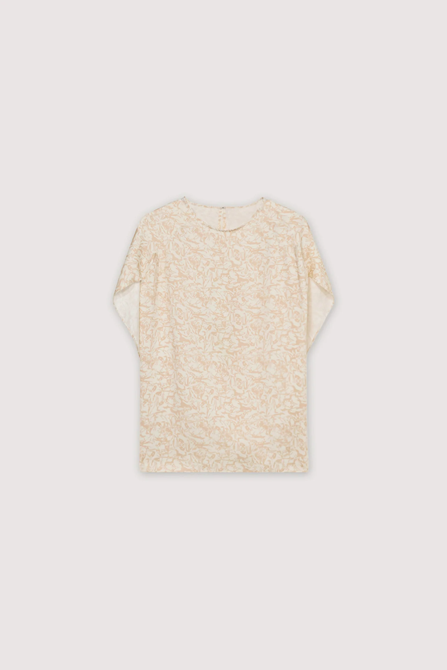 Tulip sleeve top with viscose print - Image 5