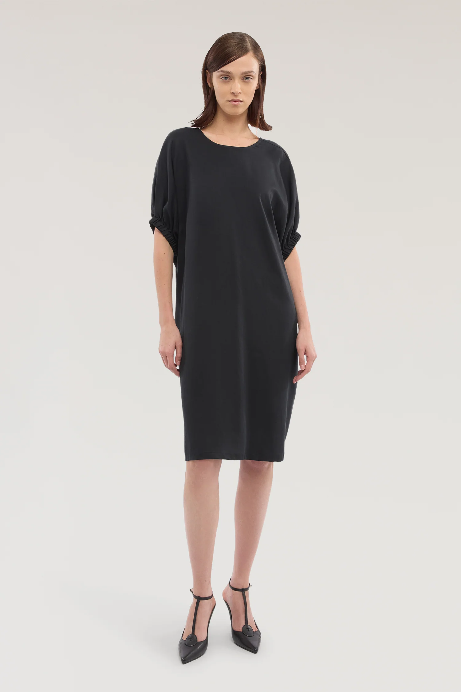 Tunic Dress in Lyocell - Linen - Image 2