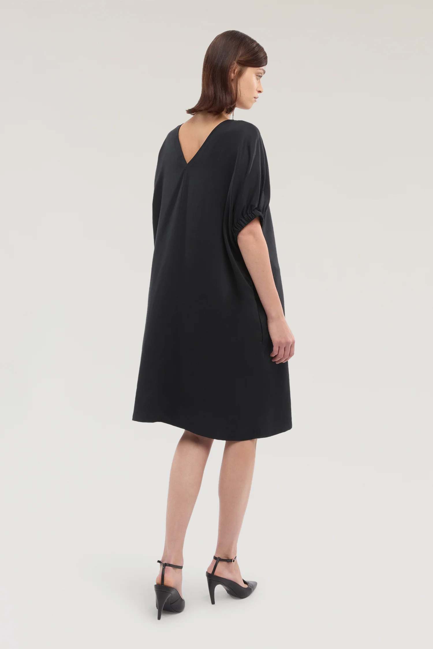 Tunic Dress in Lyocell - Linen - Image 3