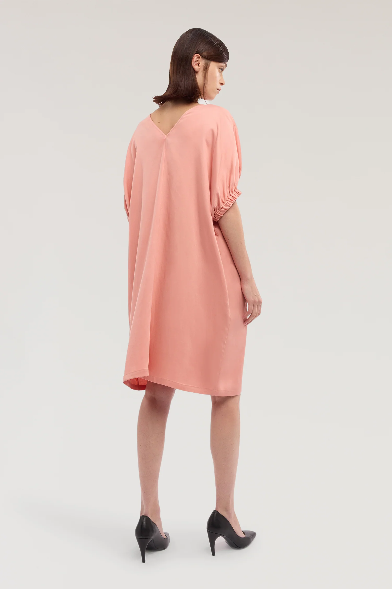 Tunic Dress in Lyocell - Linen - Image 2