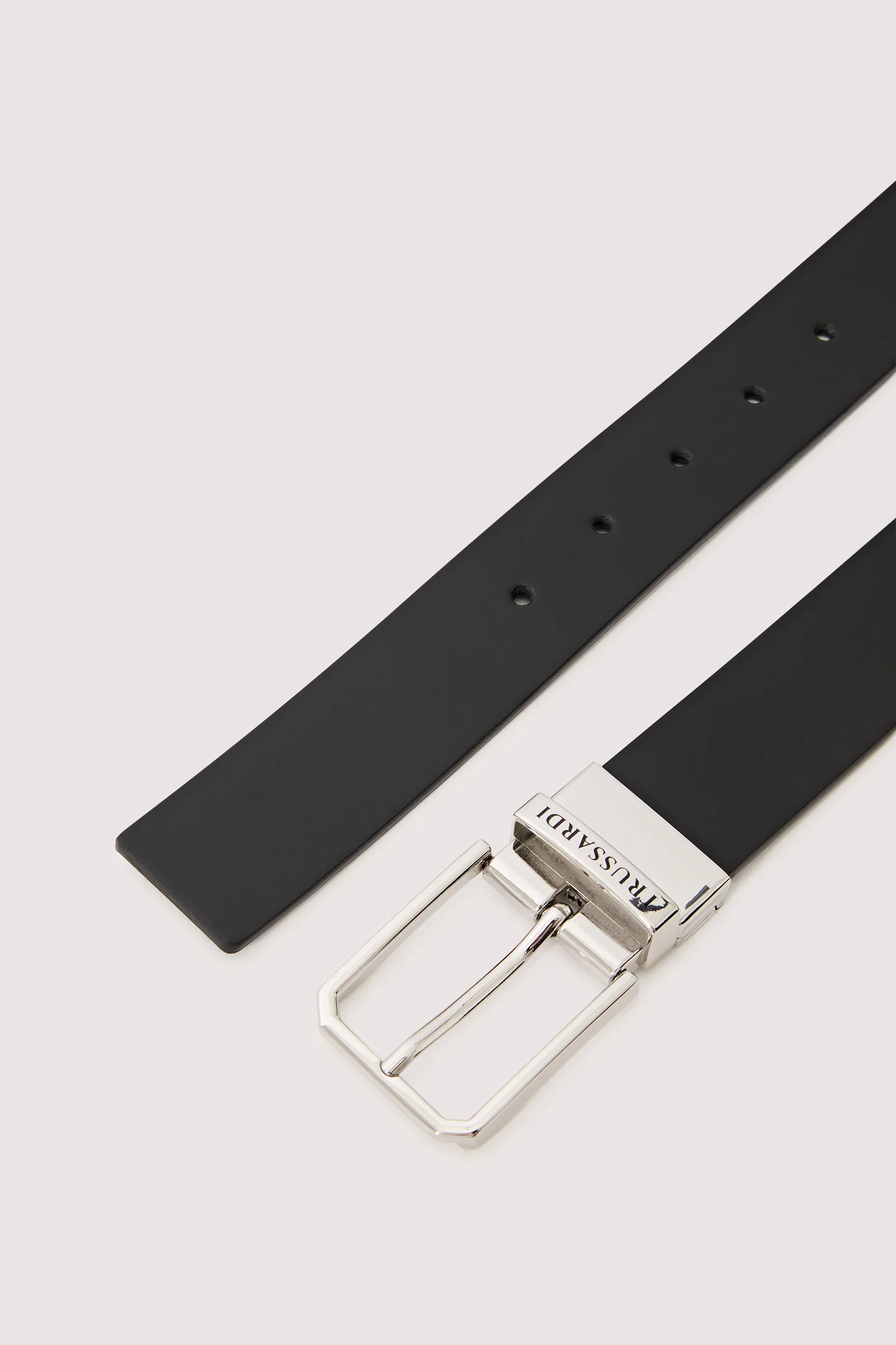 Two-tone reversible leather belt - Image 3