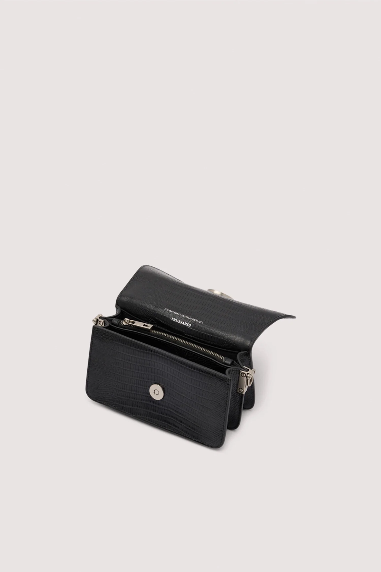Velaria mini handbag in lizard-print leather - Image 4