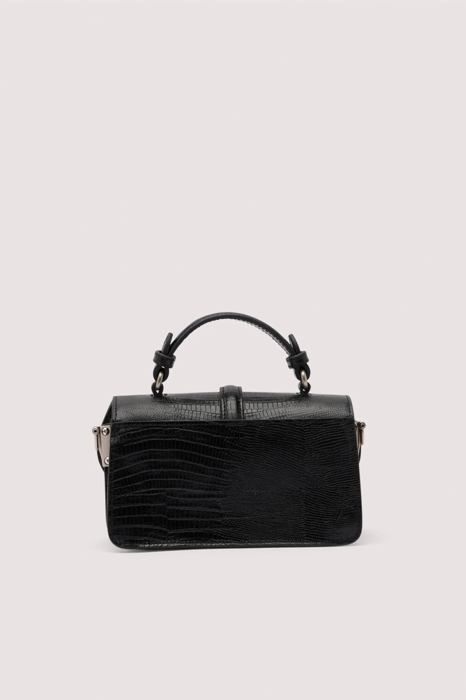 Velaria mini handbag in lizard-print leather - Image 5