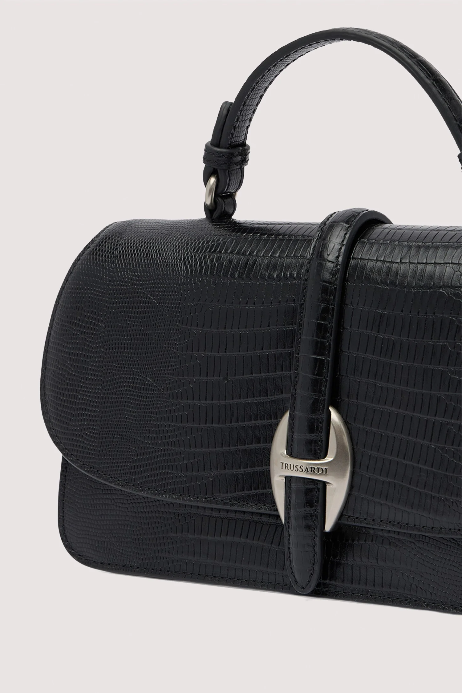 Velaria small top-handle bag in leather - Image 3