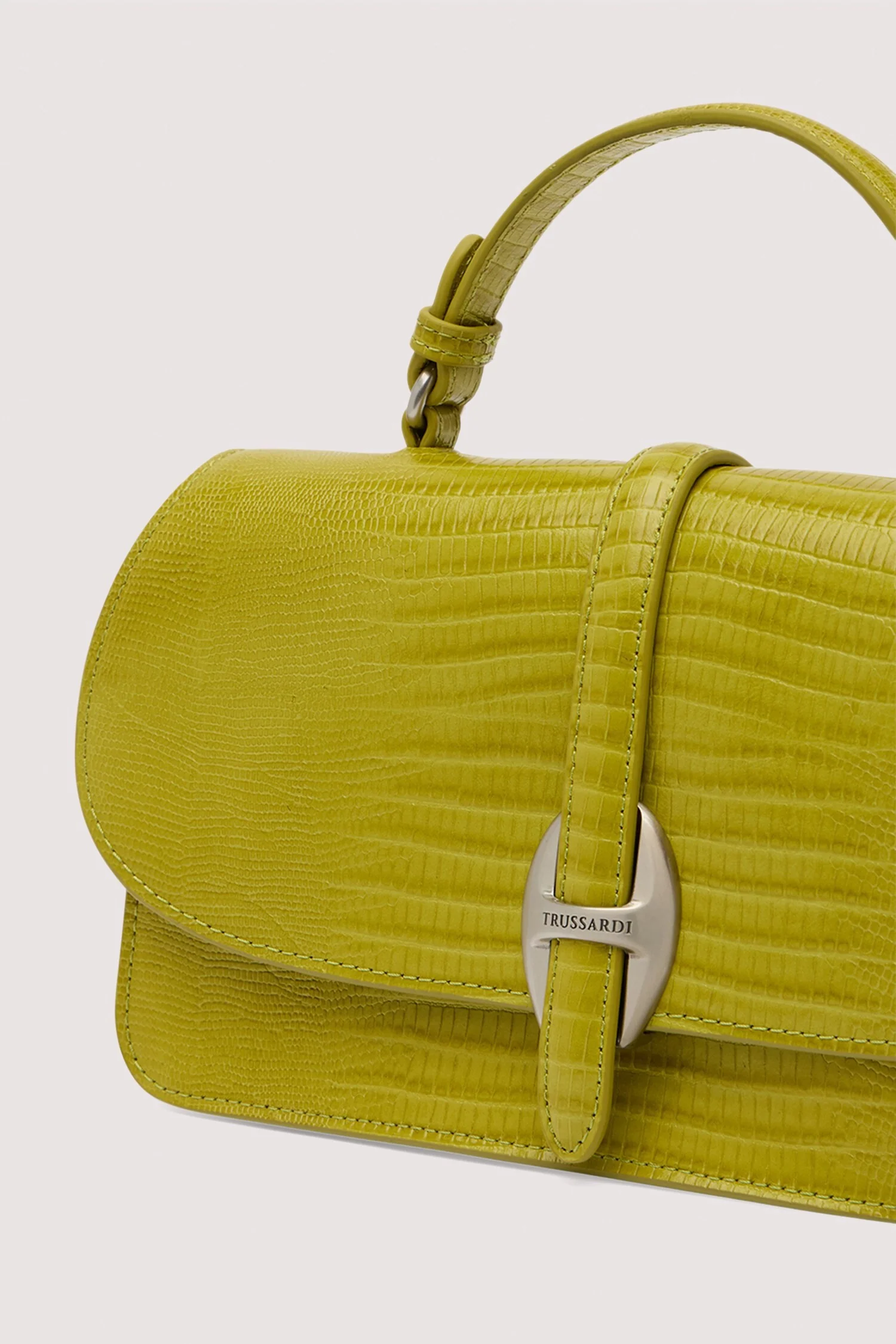Velaria small top-handle bag in leather - Image 3