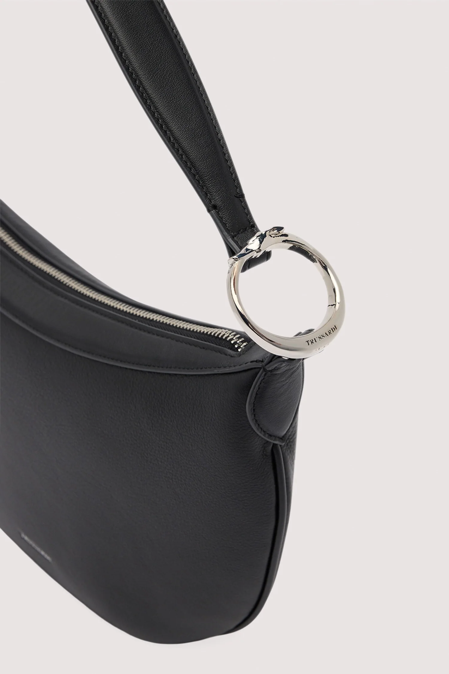 Whippet small hammered leather hobo bag - Image 3