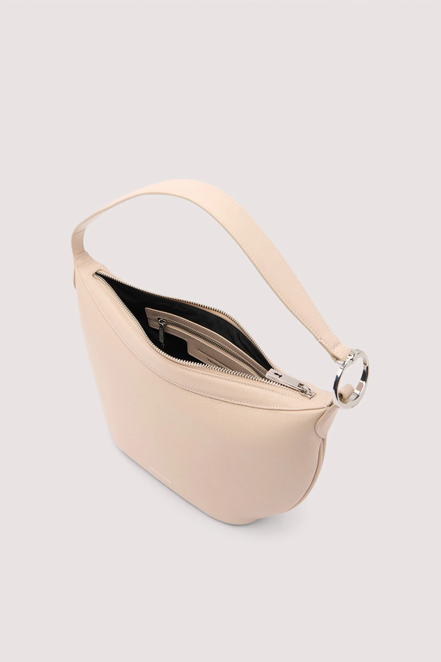 Whippet small hammered leather hobo bag - Image 3